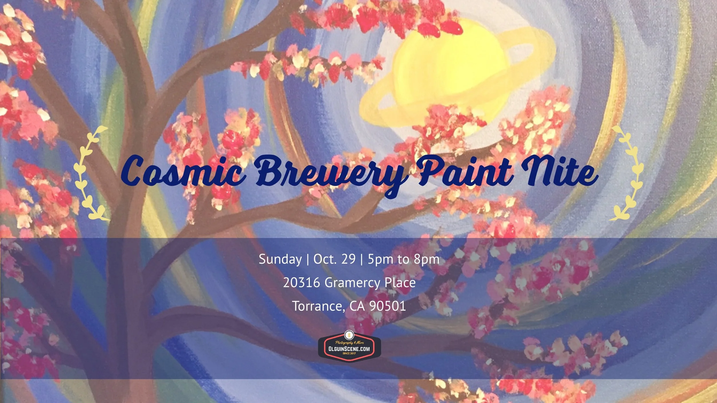 Cosmic Brewery - Paint Night Event 
