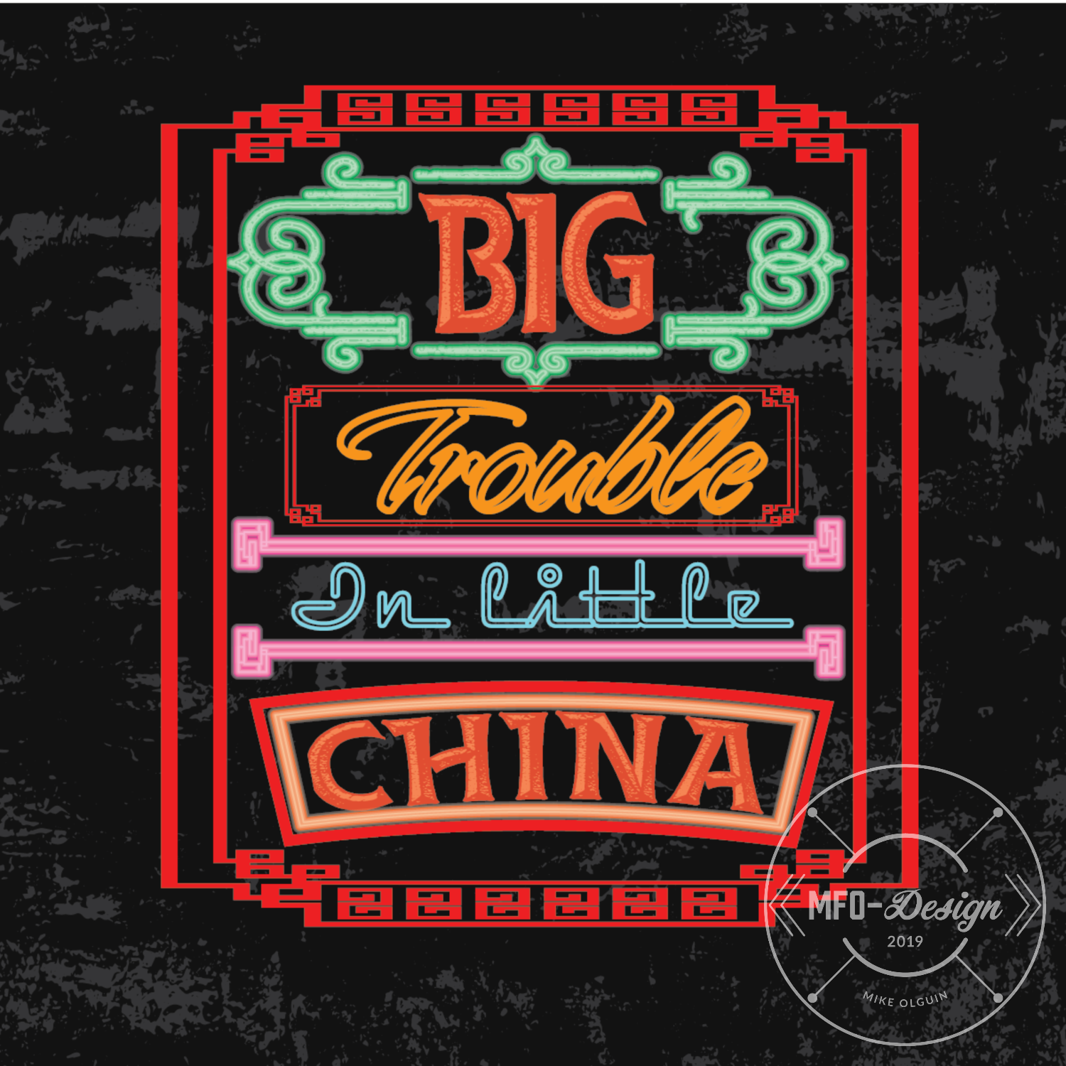 Big Trouble In Little China Poster Movie Poster