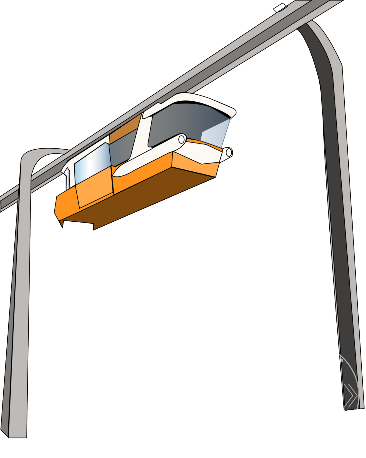 Los Angeles Monorail. 