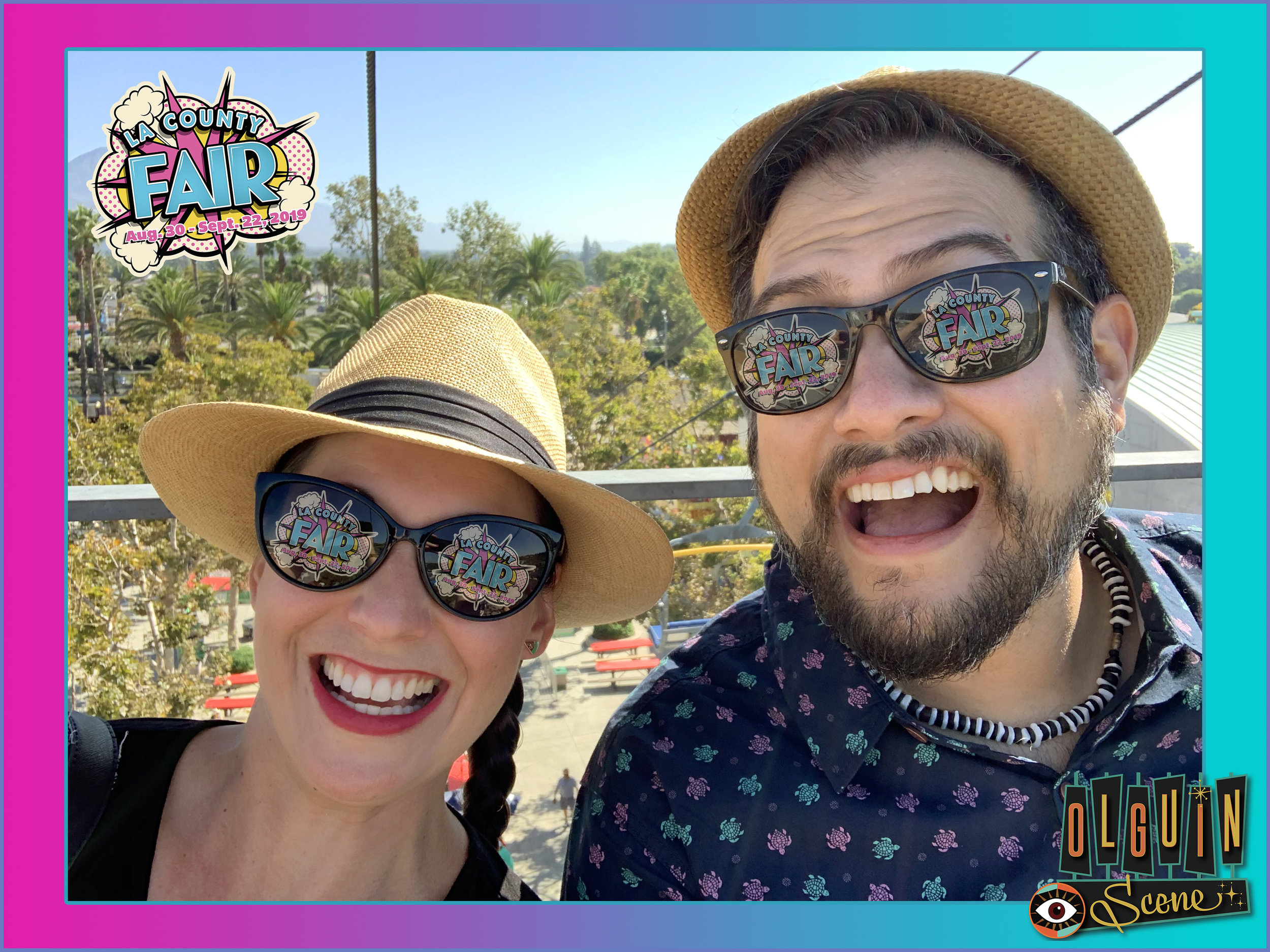 Olguin Scene on the Sky Ride for a bird’s eye view of the Fair!