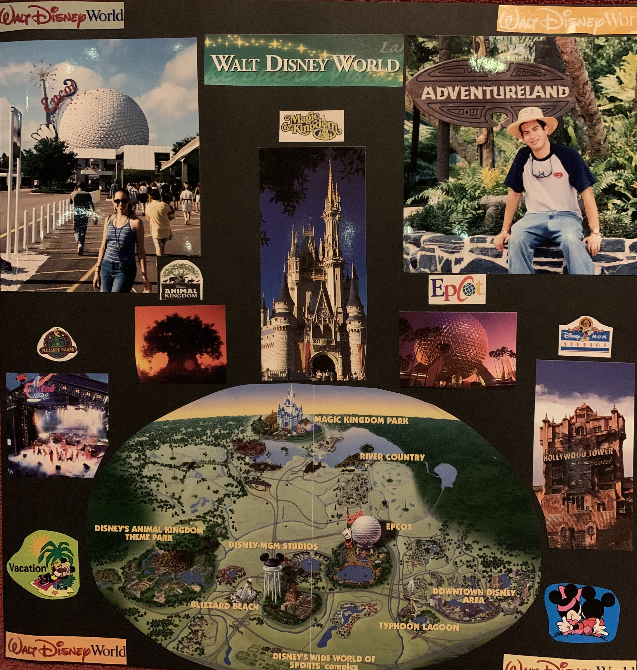 walt disney world tour 2001