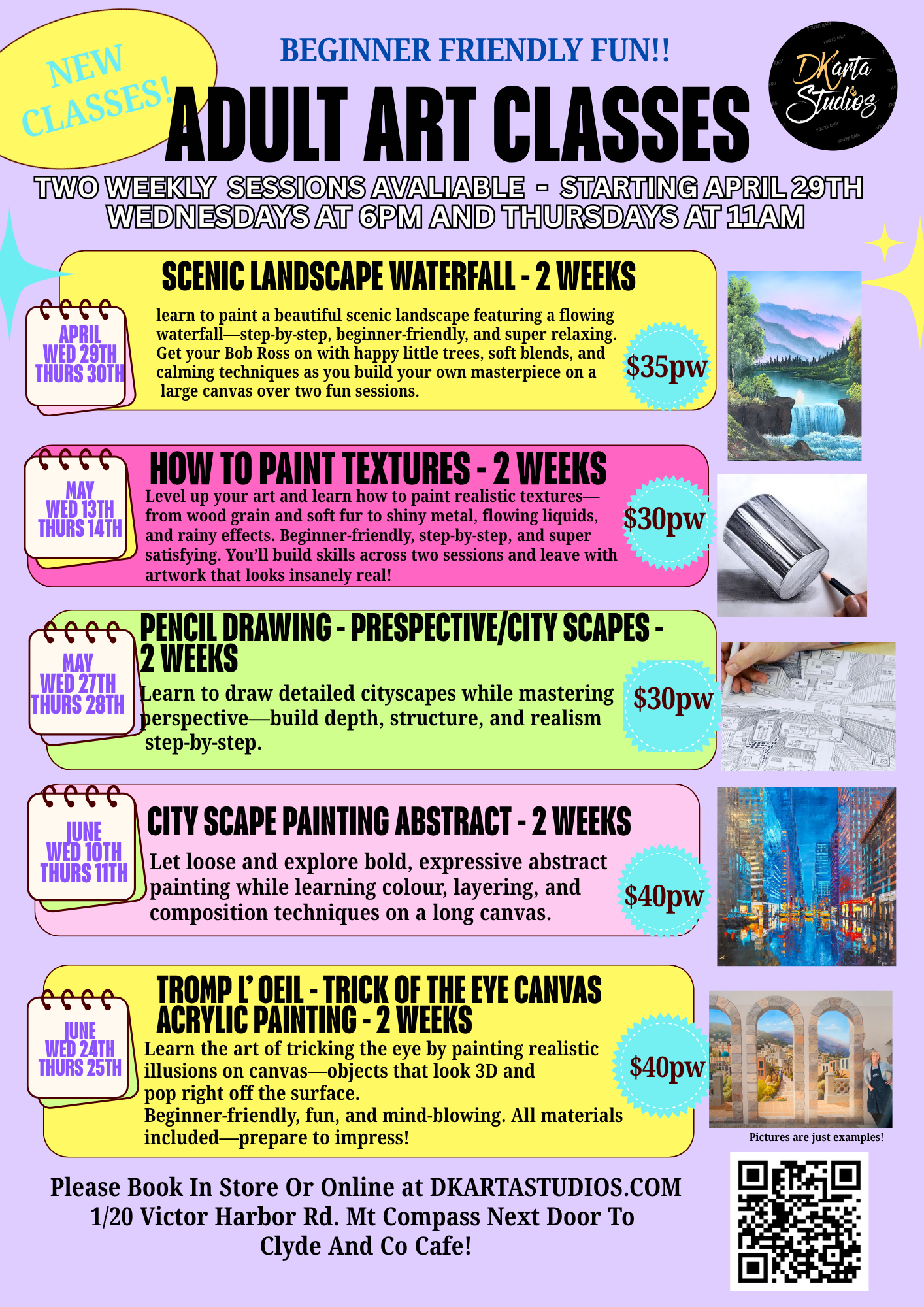 Yellow Pink and Green Modern Event Schedule Instagram Post.png