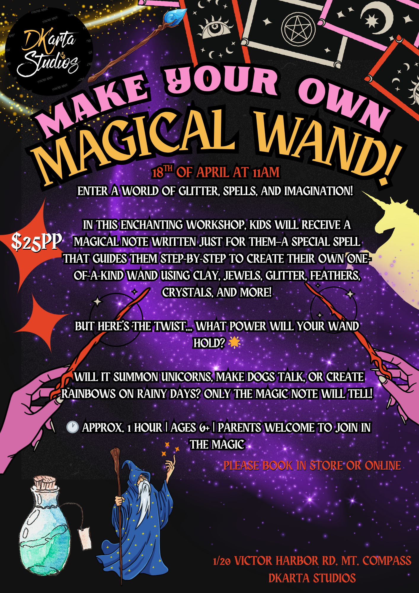 Black Pink and Orange Vintage Horror Magic Halloween Greeting Instagram Post.png