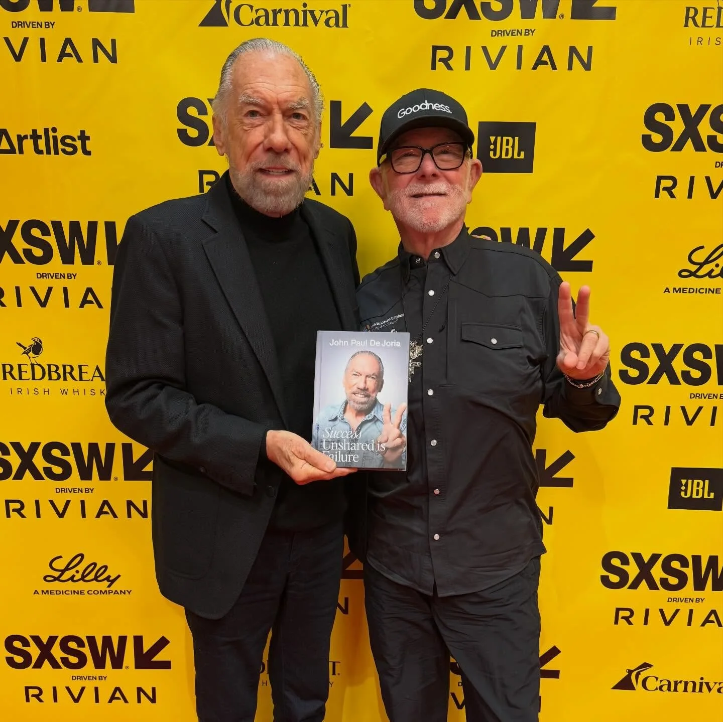 Everyone in the room was so lucky to hear from these two Austin LEGENDS and BUILDERS today. From John Paul&rsquo;s early years to what&rsquo;s on his mind right now ✨, the conversation spilled into the hallway after with so many ideas of people looki