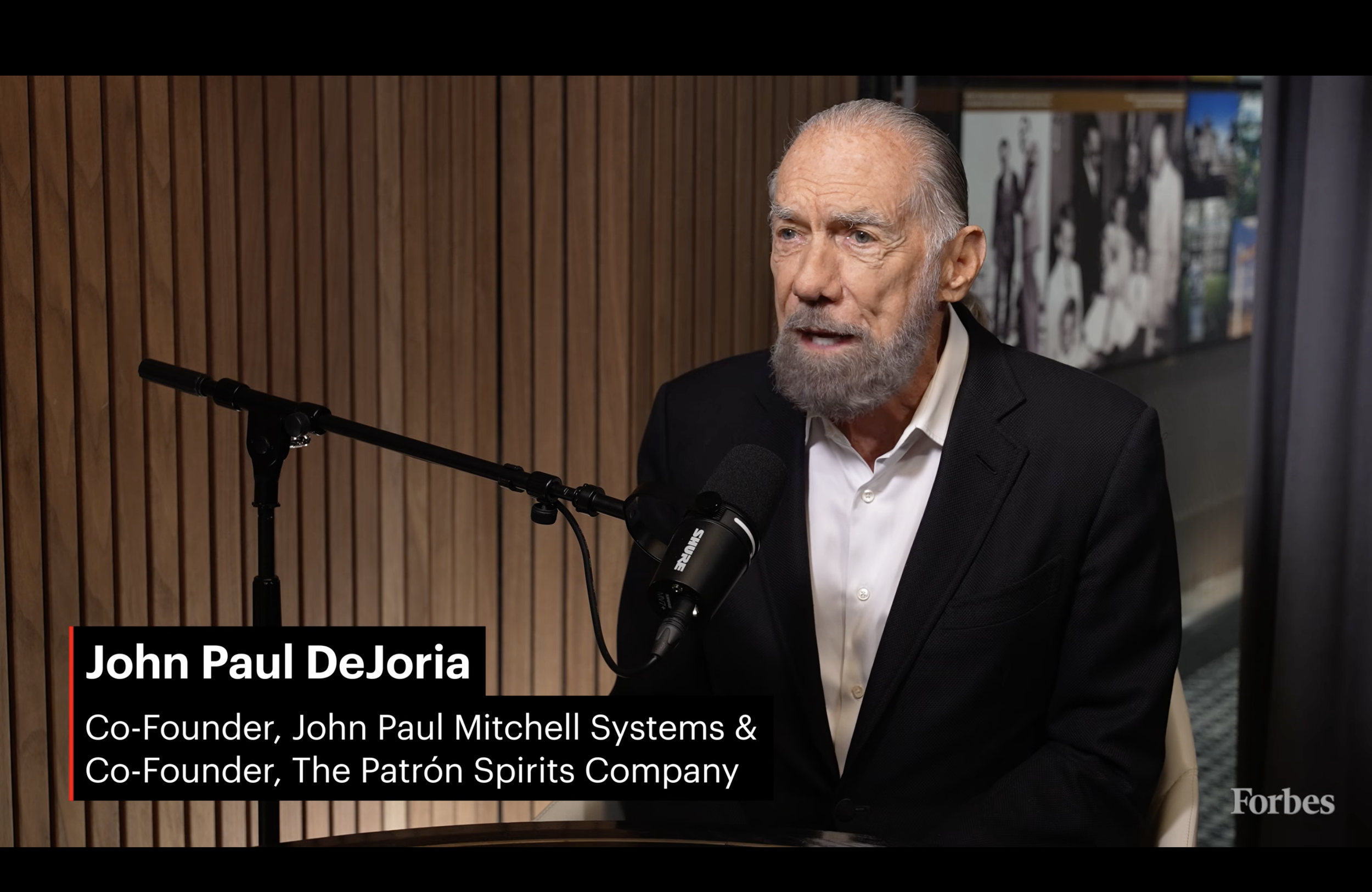 John Paul talks to Forbes