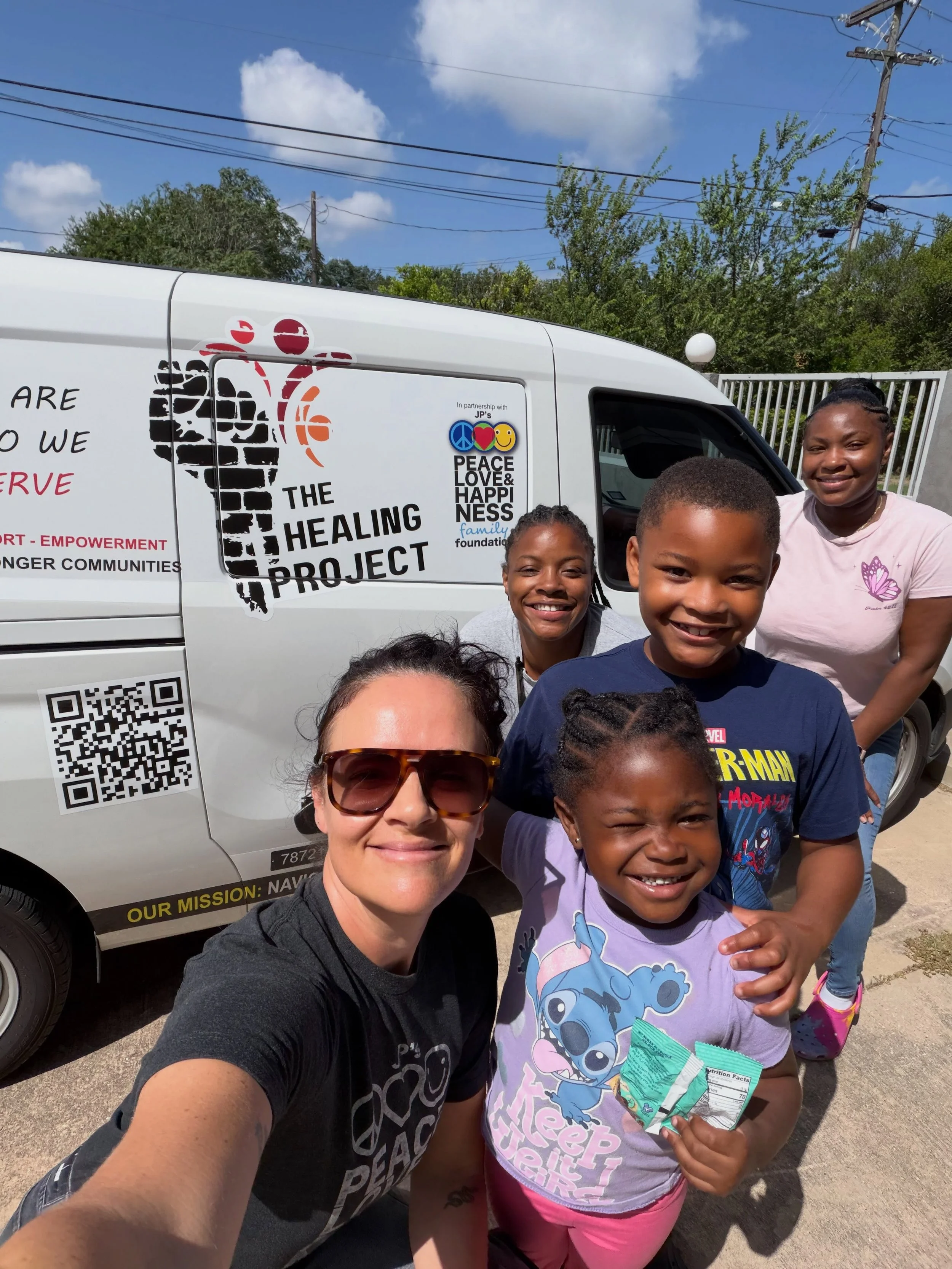 Went on a fantastic voyage with @thehealingproject_atx in their new van 🚐! Our foundation donated the van to help in part with their mobile food and basic needs delivery program designed to bring essential resources directly to households in need. H