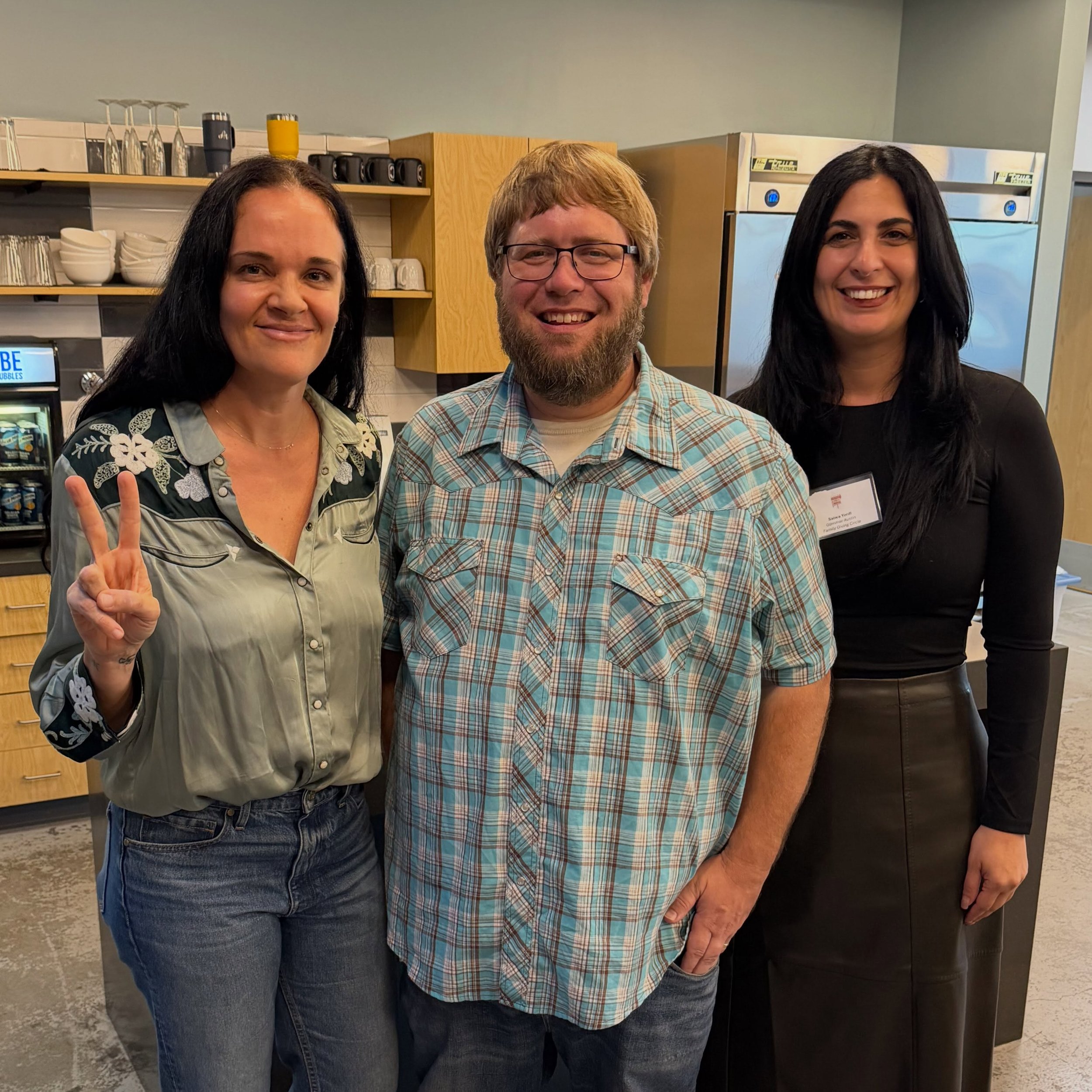 A lot of times the work of making change can be hard. But it&rsquo;s easy to celebrate with our partners like @sunrisenavigationcenter . Happy 🎂 birthday Mark, and thanks for what you do to help house folks in Austin. In 2025 alone, Sunrise helped h