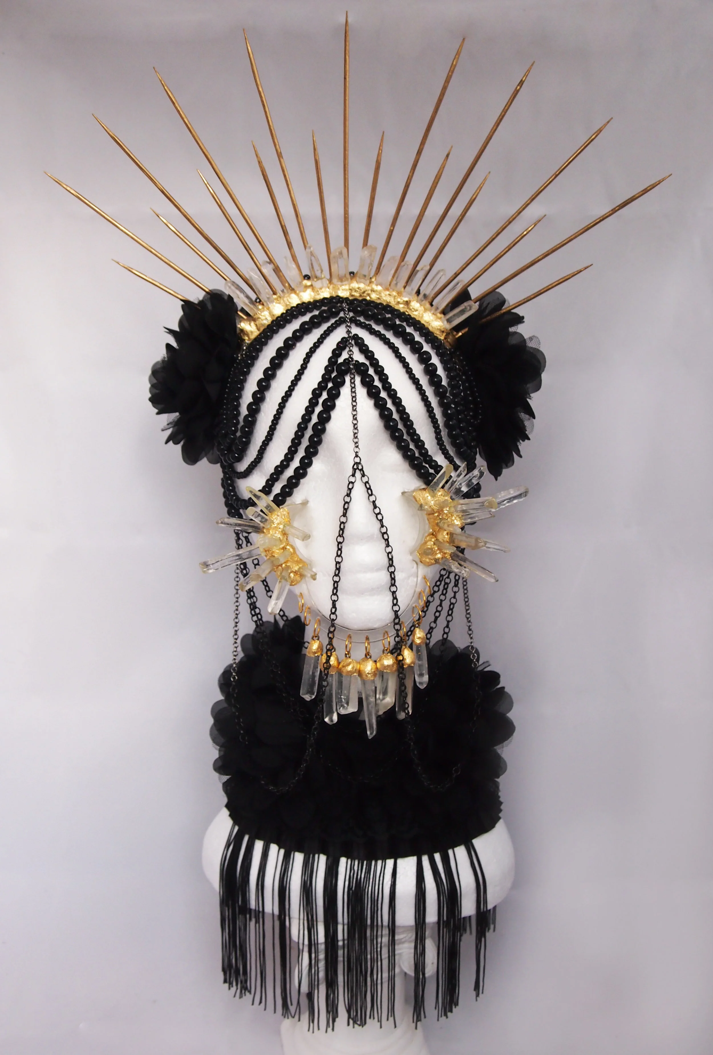 Black and gold celestial set