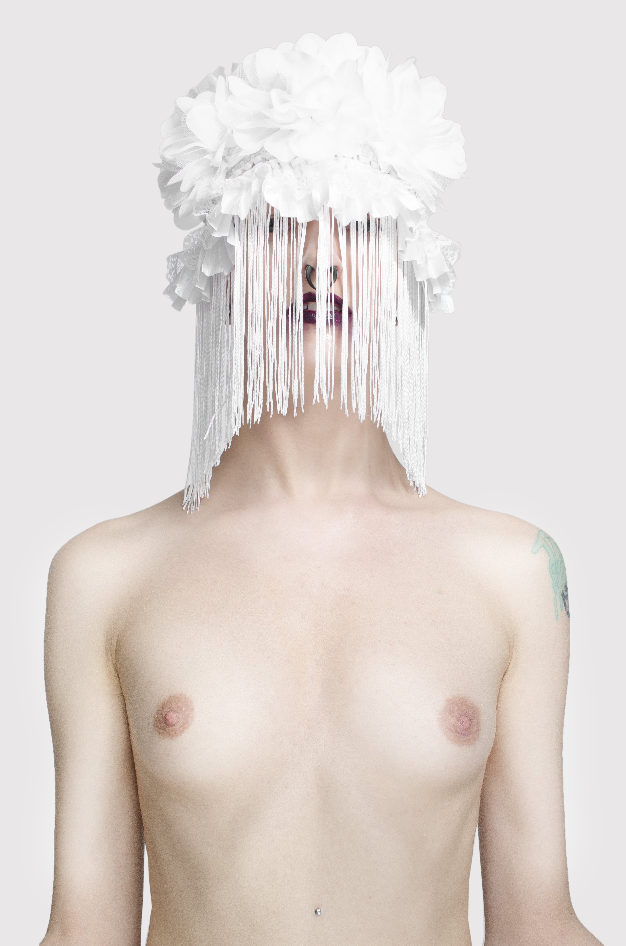  Blindfold/ruff: Bakeneko Designs     Models: Talli lyndsey and Kris Canavan     Photographer: Katelizabeth Sway  