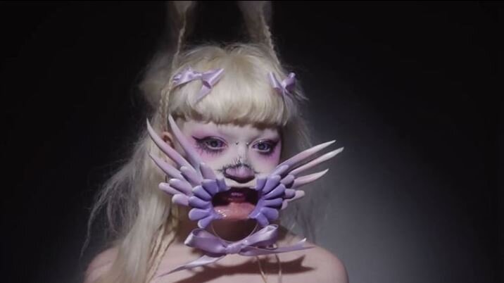  Worldwide Torture  music video by Jazmin Bean    Mouthpiece: Bakeneko Designs    Hair: Parma Ham  