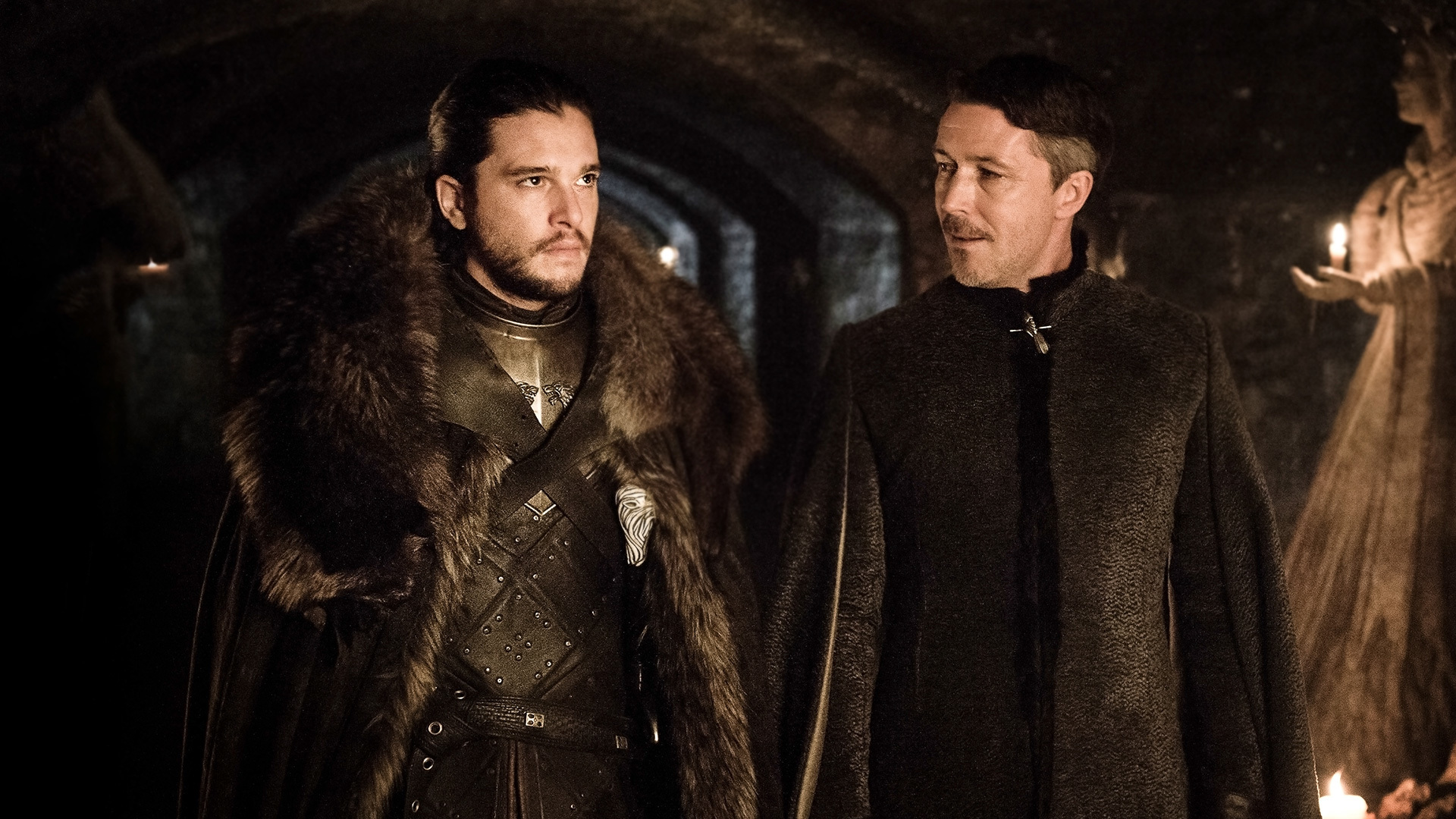 Find somebody who looks at your enemies the way Jon Snow looks at Littlefinger.