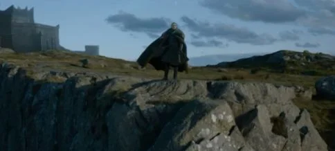 *Best Attenborough voice* A rugged landscape for a rugged man.