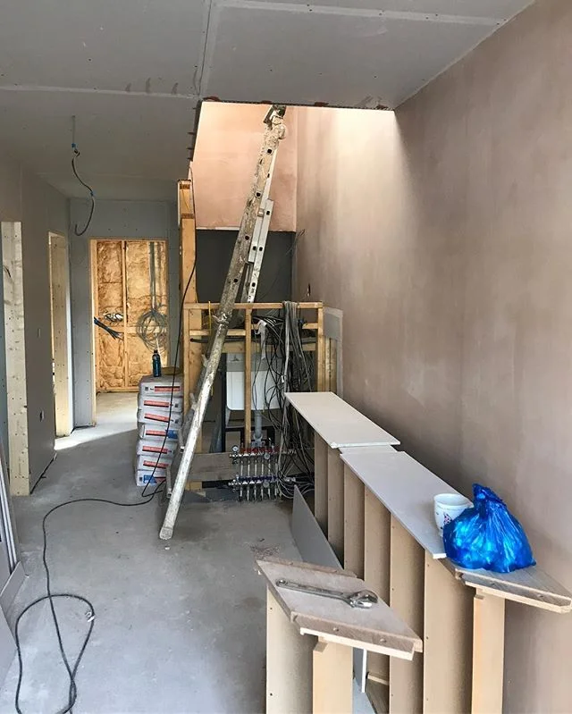 Stair well skimmed and ready for the staircase to go in!
.
.
.
.
.
#JRPCDevelopments #architecture #architectureporn #photooftheday #architecturelovers #architecturalphotography #propertydevelopment #newbuild #semidetachedhouse #semidetached #stairca