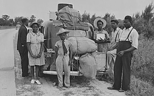 Between 1916 and 1930, over a million African Americans moved to the northern United States.