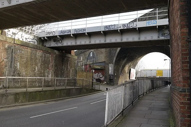A bridge. In Peckham.