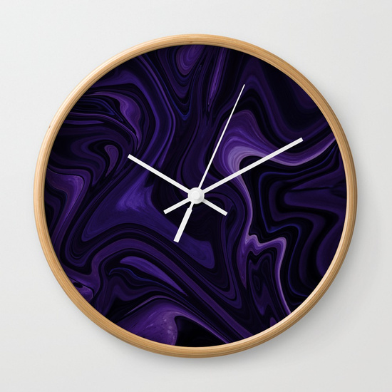 WALL CLOCK NATURAL WHITE