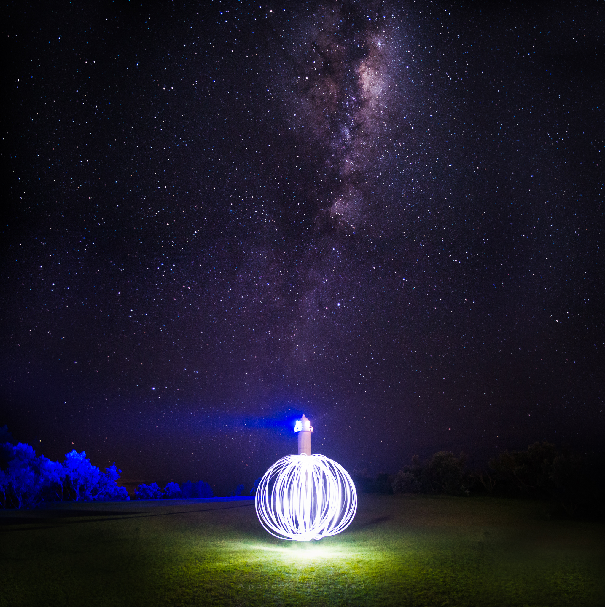 Milky Way Lighthouse