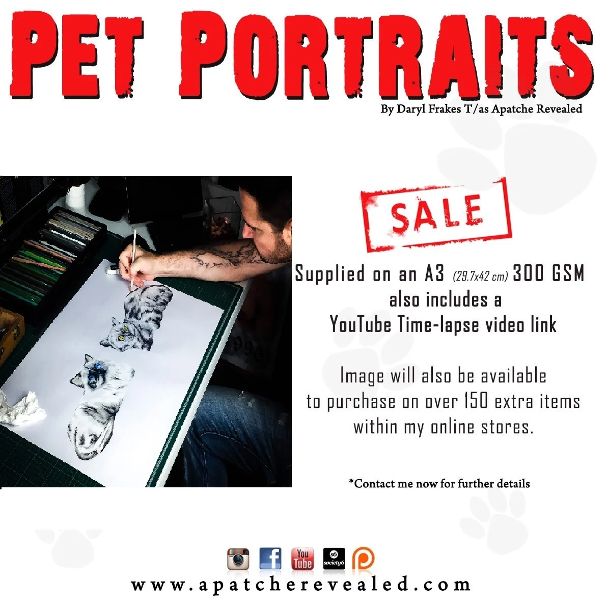 Pet Portraits add