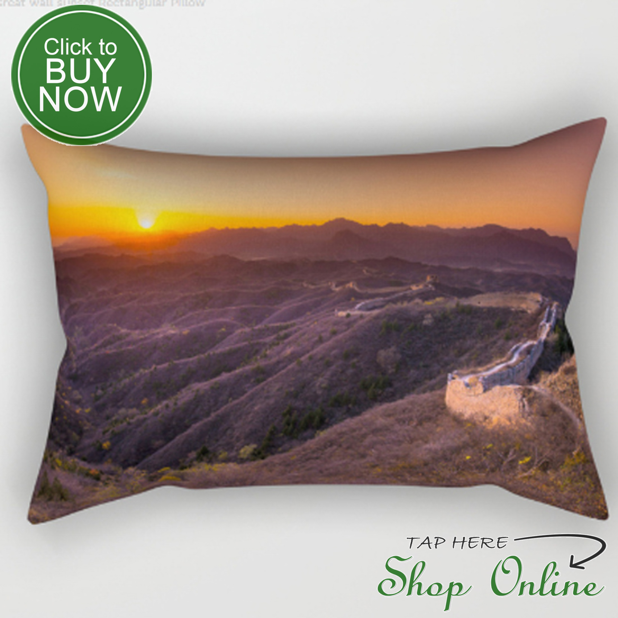 Great wall sunset pillow.JPG