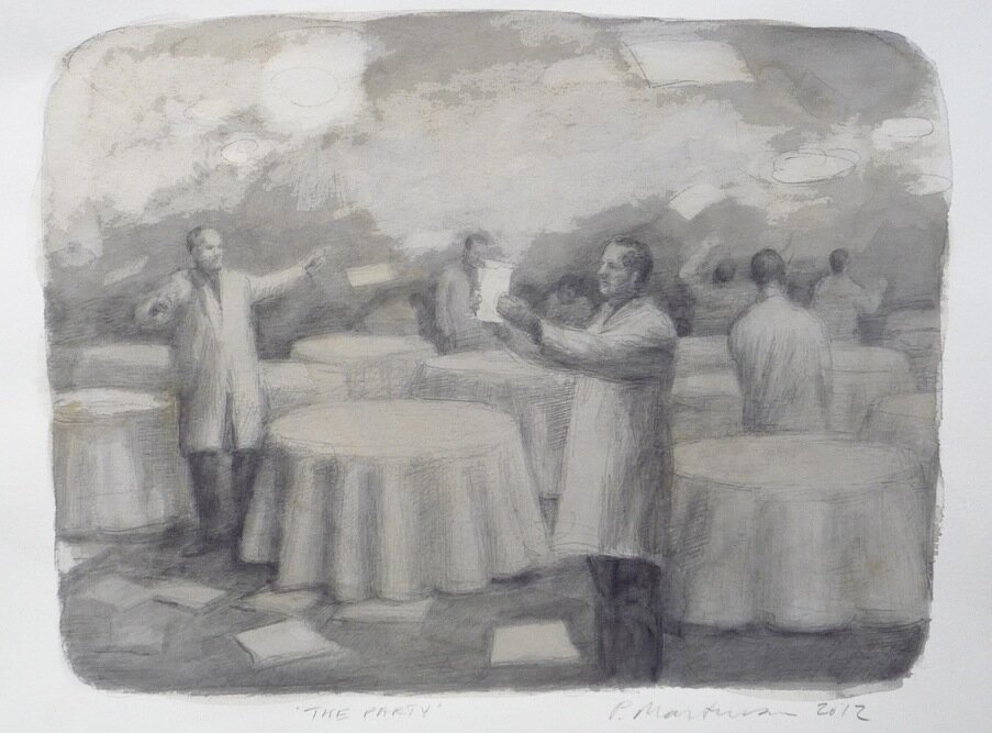 P.MARTENSEN_The_Party_2012_watercolour_on_paper_21x 29cm.jpeg