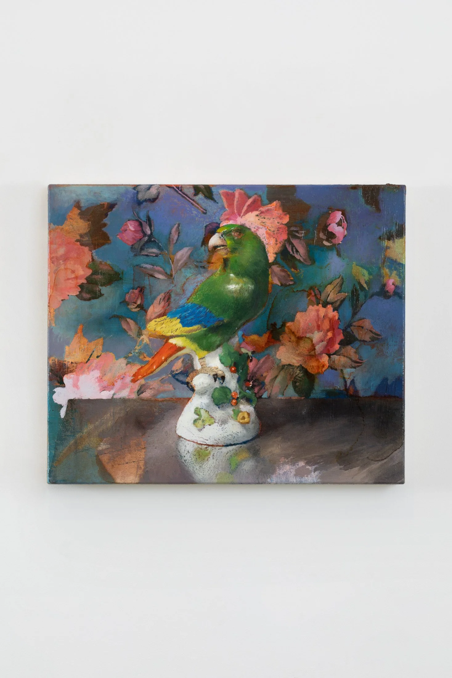 Green Perrot , 2022, olio su tela, 50x60 cm