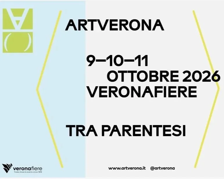  FRANCESCO CASATI, ARTVERONA, 9-11 OCTOBER 2026 