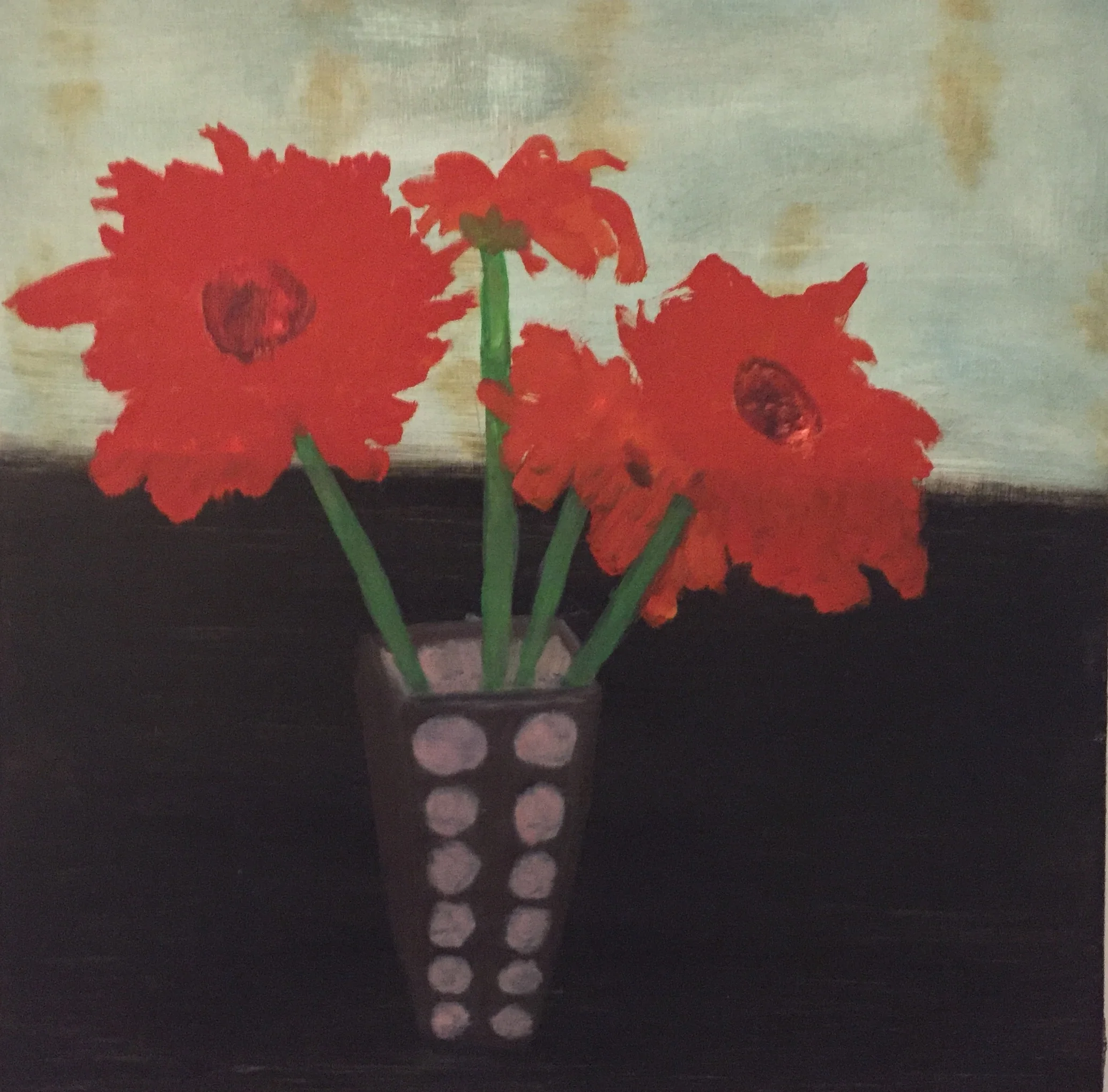  oil on wood panel, 14’’x 14’’ 
