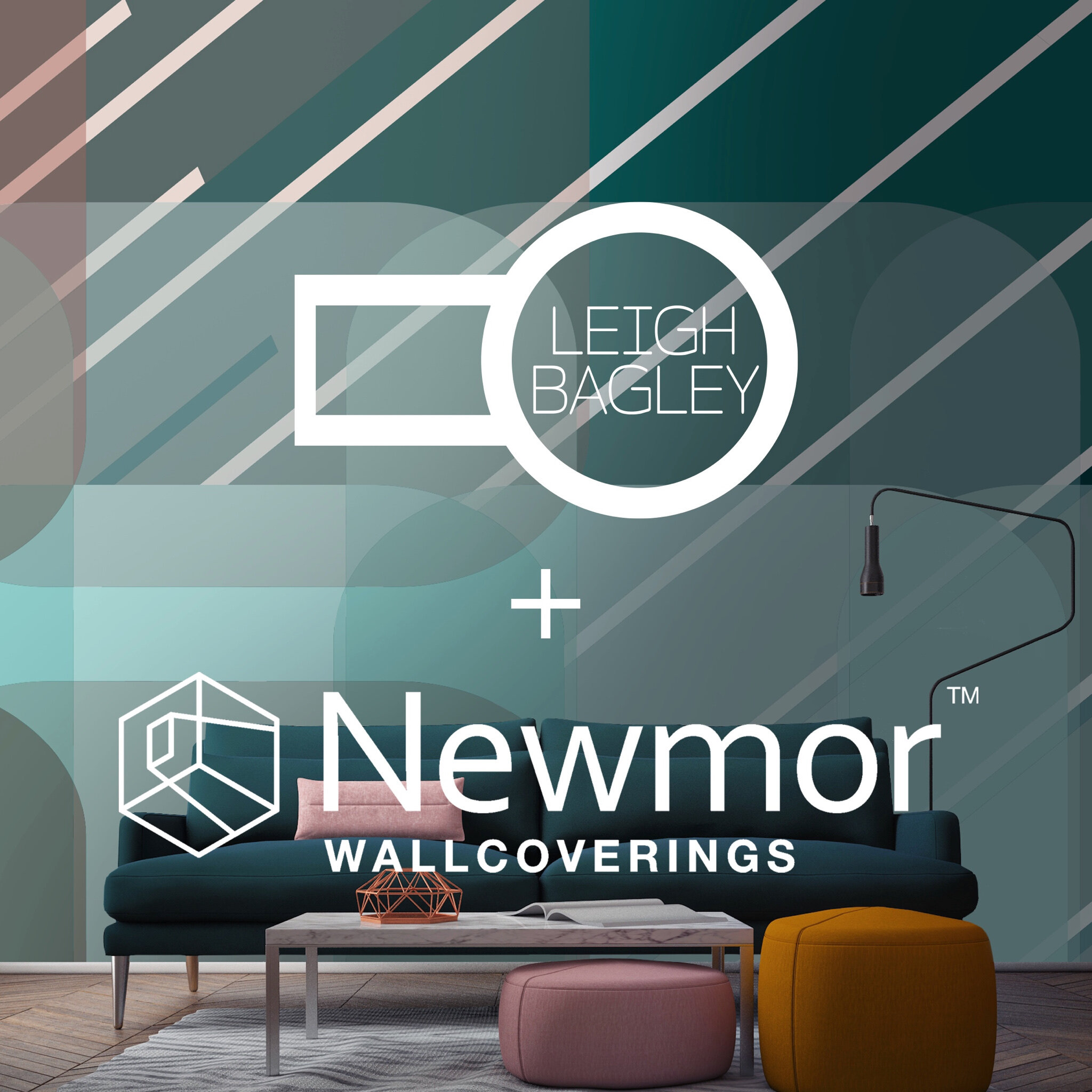 Leigh Bagley x Newmor Wallcoverings