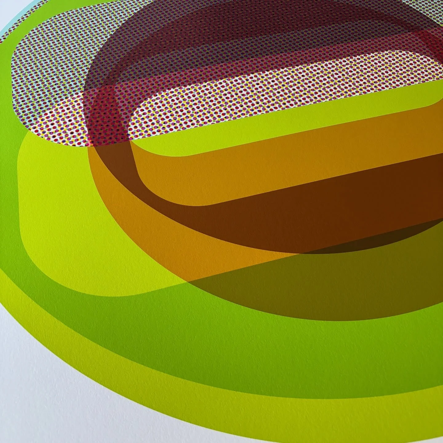 Can&rsquo;t wait to get this one back from the framers. It&rsquo;s in the very capable and expert hands of Colin at @dunbarpictureframing 
______________

#ModernArtPrints
#contemporaryhomedecor
#limitededitionprints
#PosterPrints
#LeighBagley
#Moder