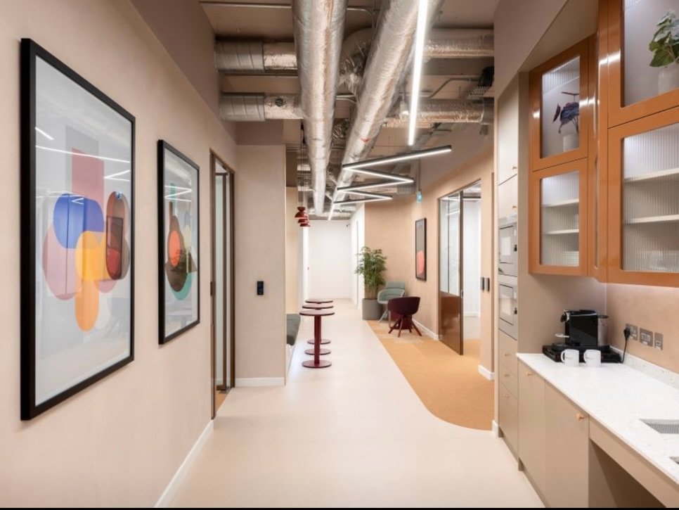 Our poster prints adding to the beautiful interiors of @magwrxglasgow by @c2__concepts. 
A huge thanks to both for the opportunity at supply A0 prints to this new breed of workspace community in Glasgow.