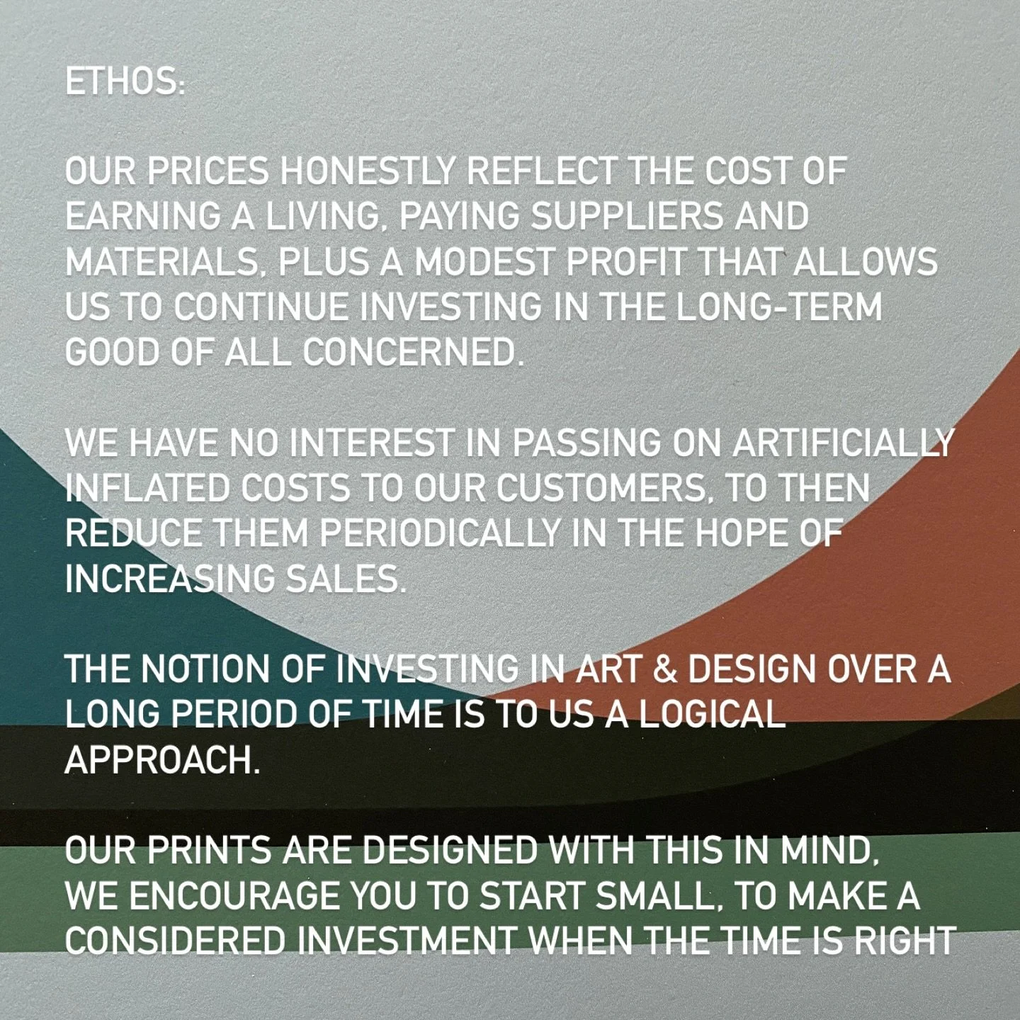 NO BLACK FRIDAY HERE! 
_________________