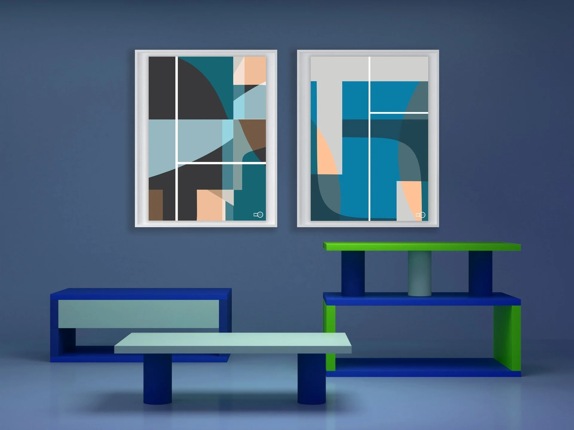 Bold colour. Clean geometry. Everyday art.

Our poster prints are designed to bring a modern, graphic edge to your space &mdash; without compromising on quality or style. 
Printed on high-grade 230gsm paper using vibrant, fade-resistant inks, they&rs