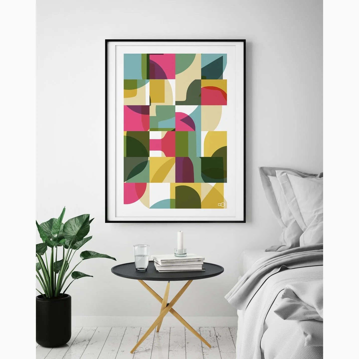 Just added to our site and @artfinder_com 

XV&rsquo; is the third of 6 Limited Edition colour prints exploring the composition of imbroglio shapes.

Digitally printed using high quality acrylic inks onto archival Fine Art paper.

From a limited edit