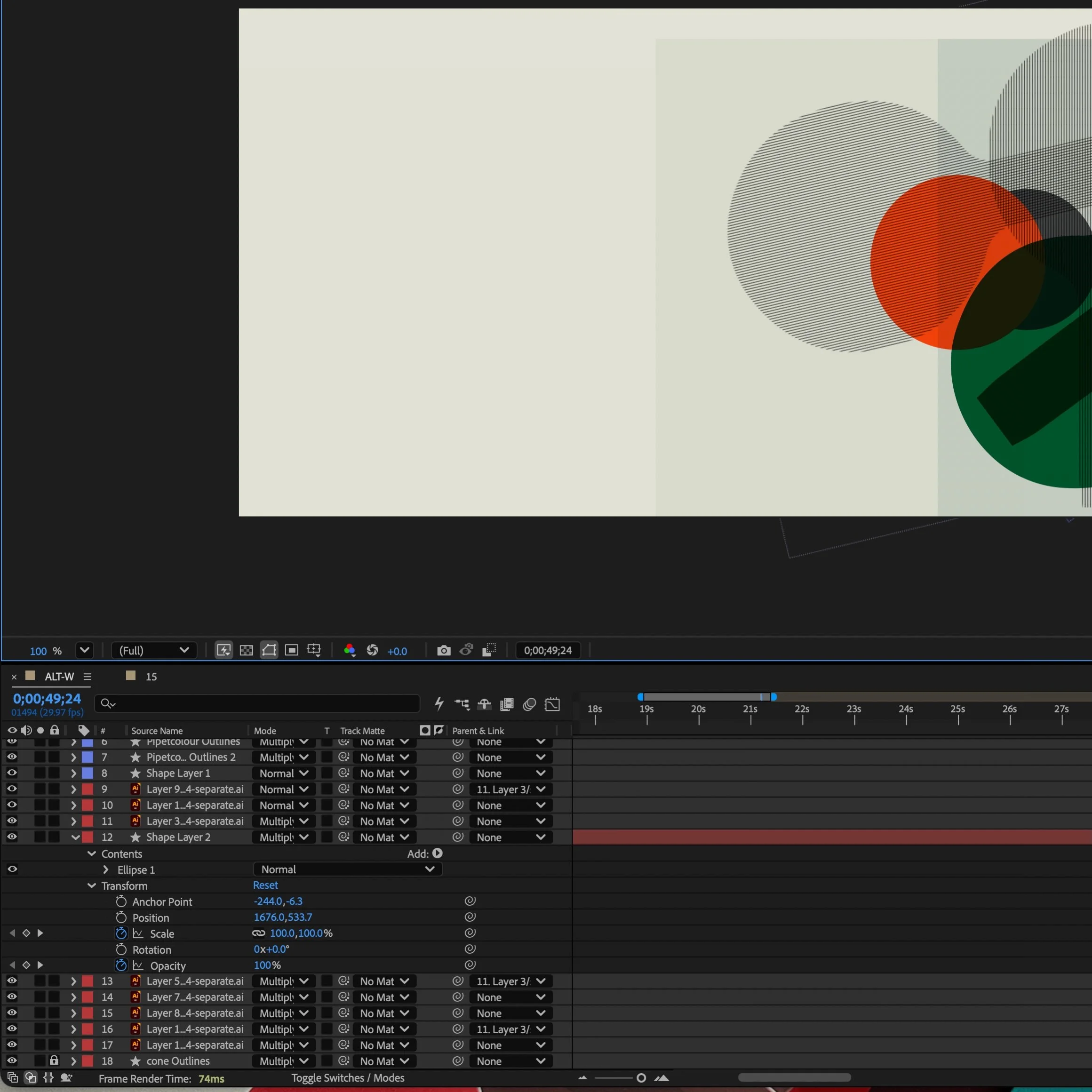 Can&rsquo;t say yet what I&rsquo;m working on but my screen shot today is time based&hellip;&hellip;&hellip;
_____________

#aftereffects