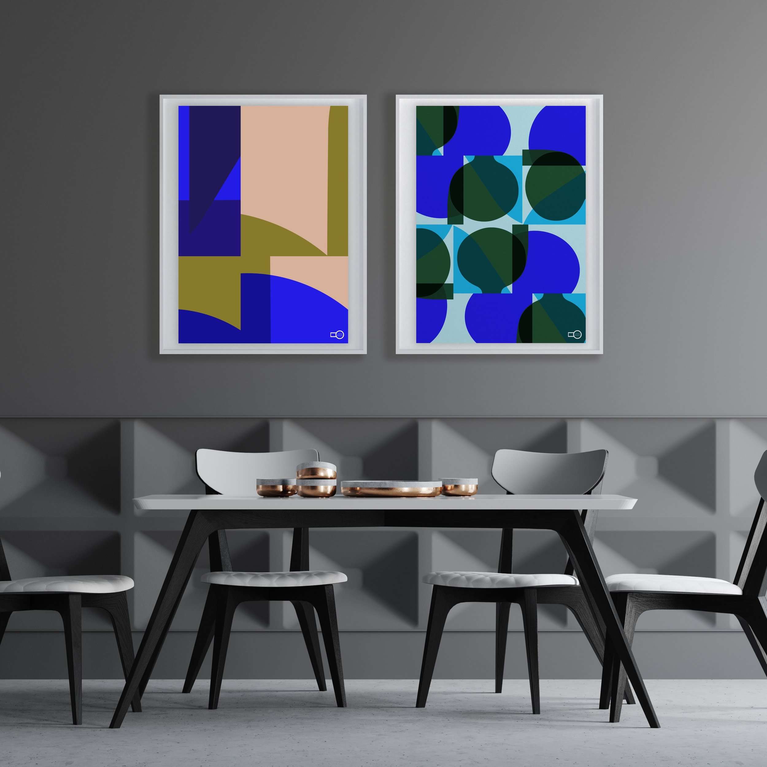 We&rsquo;re heading to the @visualartsscotland Makers Market this weekend! 

Come and discover our Poster Print collection &mdash; contemporary geometric designs, bold colour and the same attention to quality as our exclusive editioned prints.

Digit