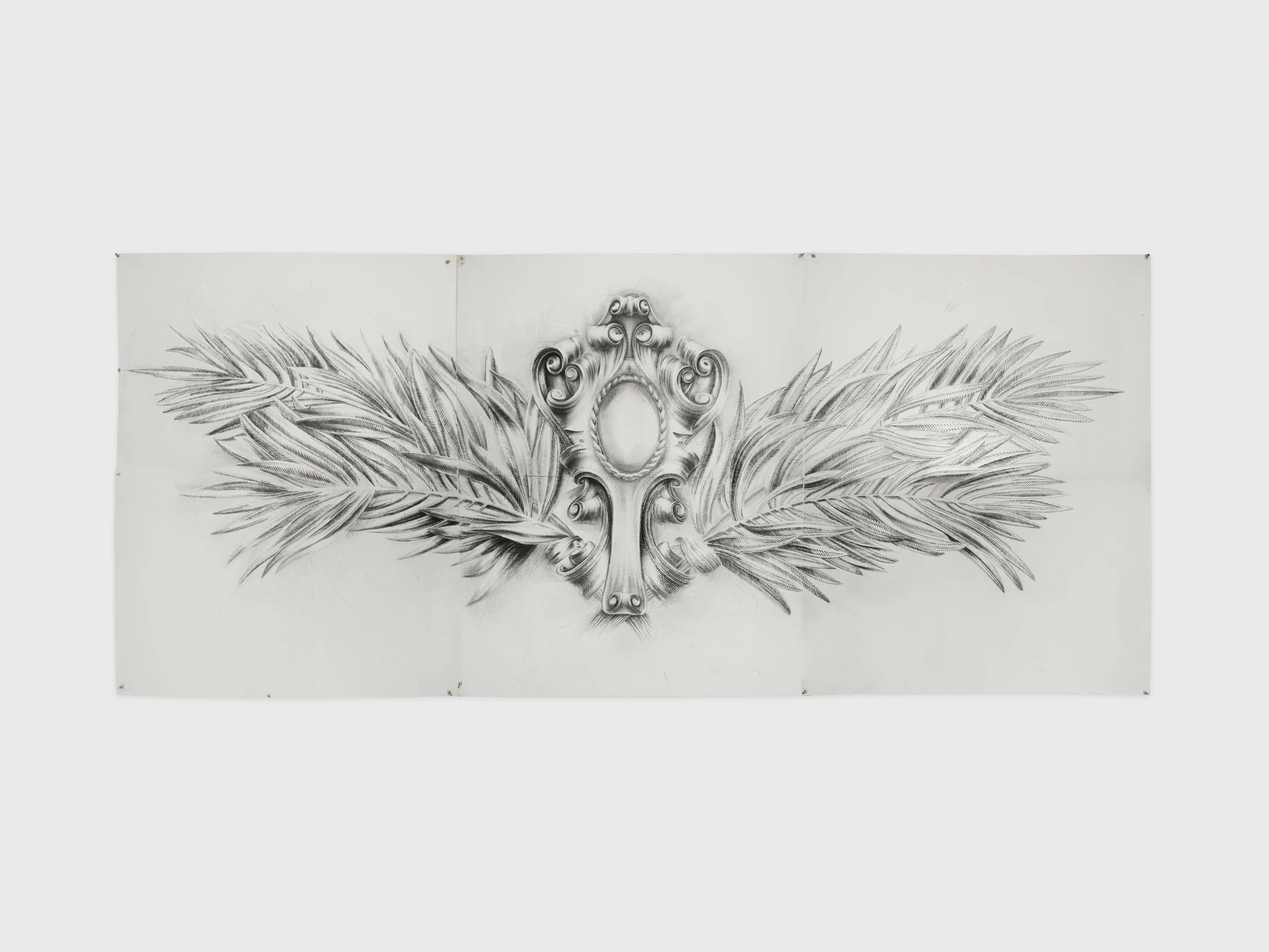 16th and 6th II Plan 52''x144'' Graphite on Paper 2016
