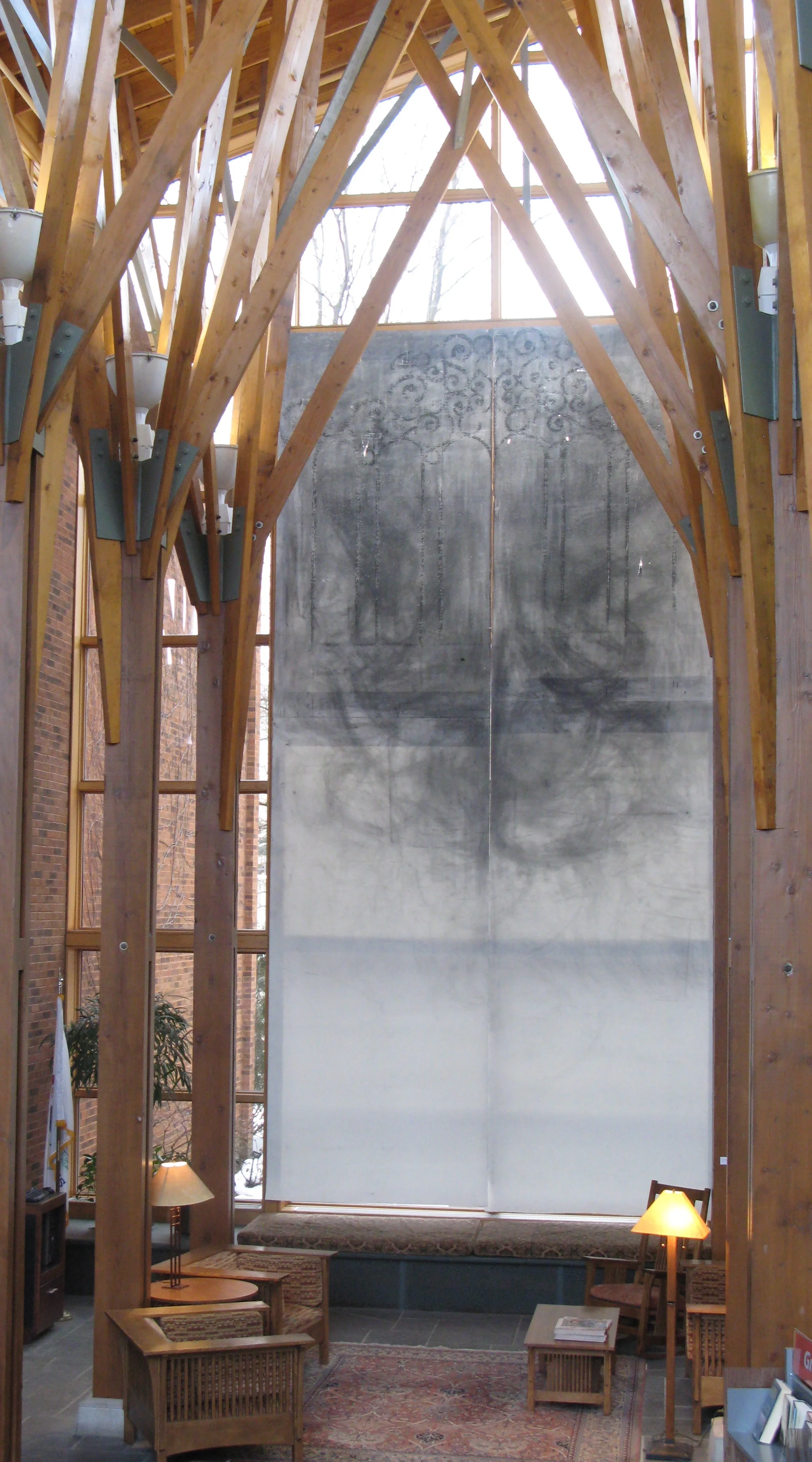 ivision Street 12'x30’ Graphite on Paper 2009