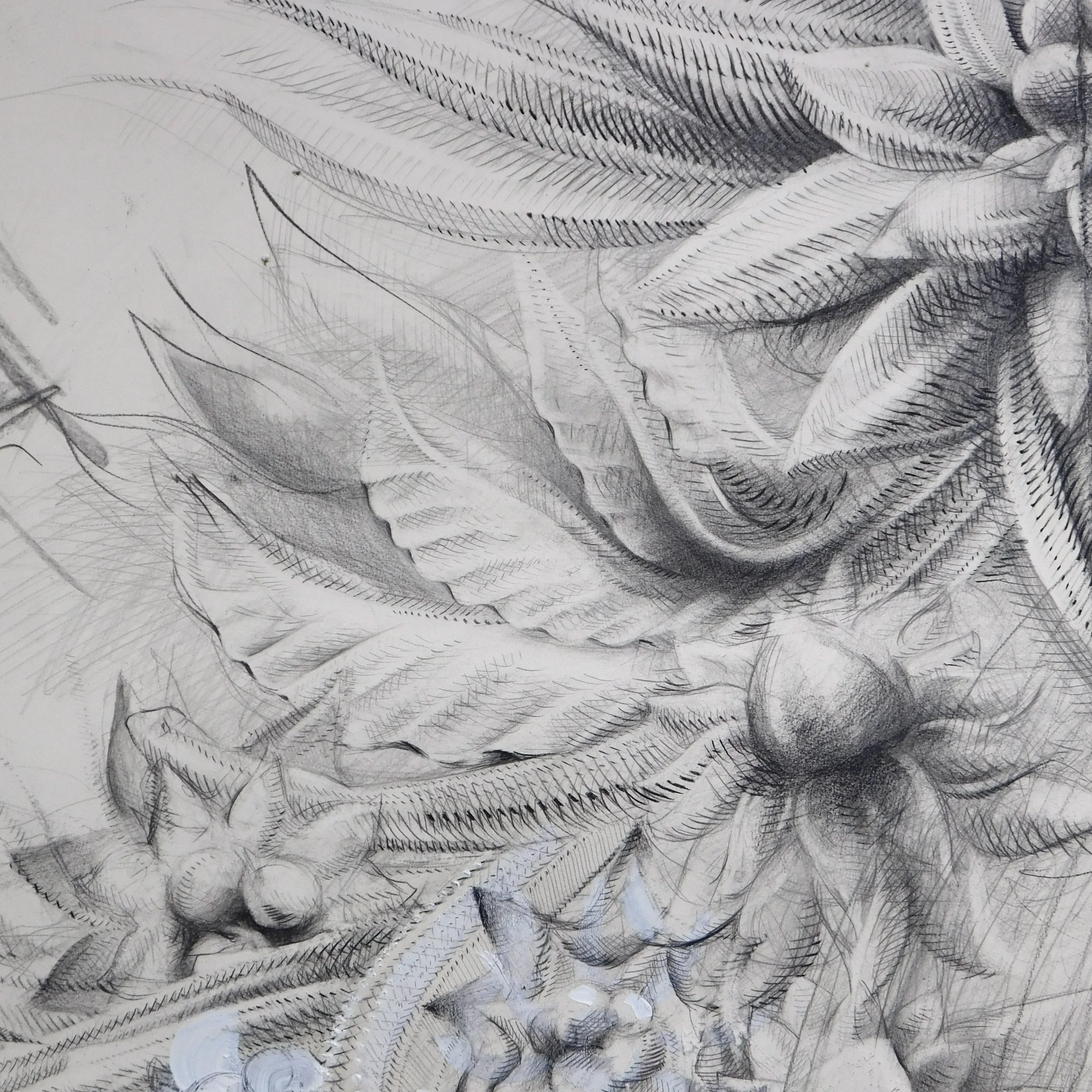 (Untitled) March 23, Panel 1 Detail 