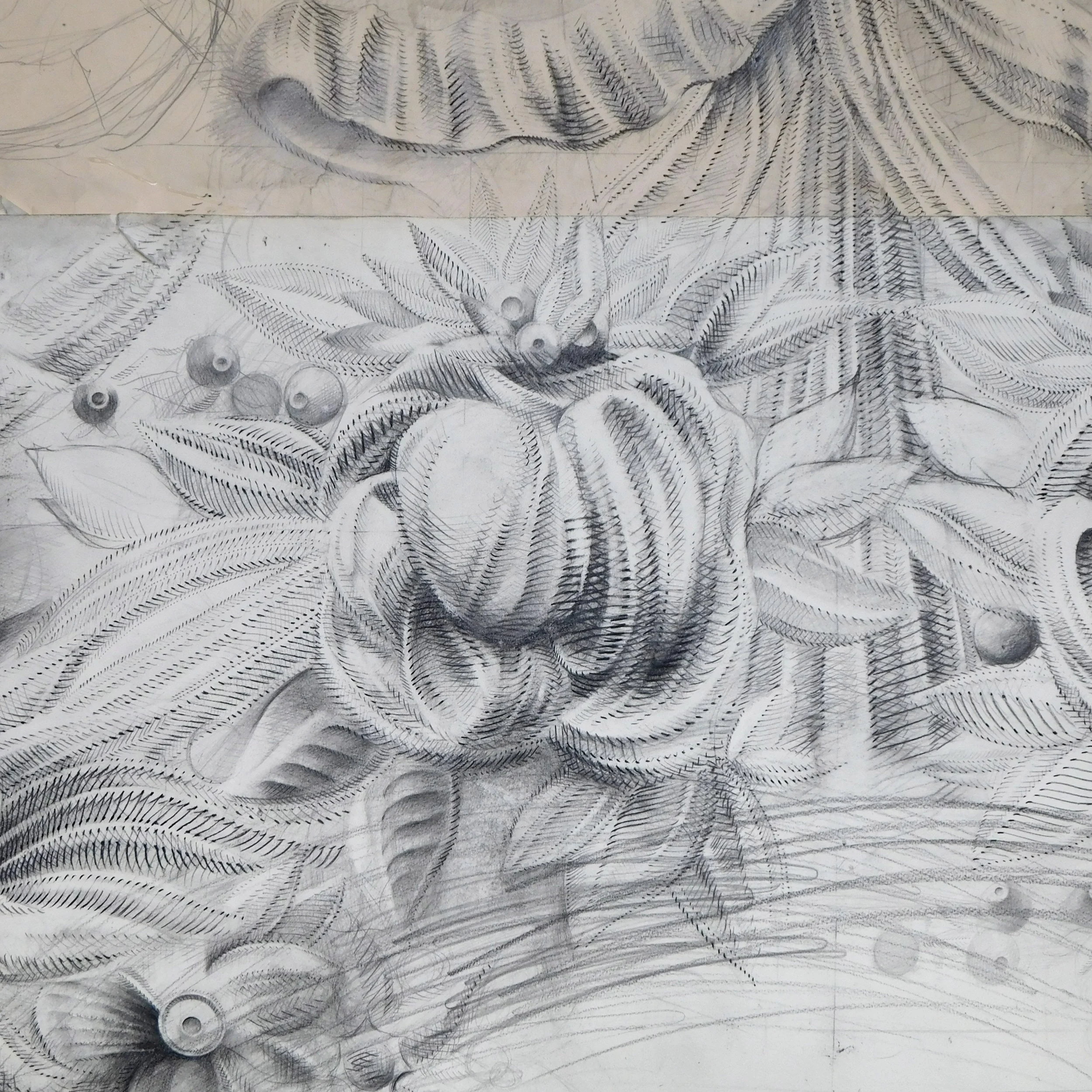 (Untitled) March 23, Panel 1 Detail 