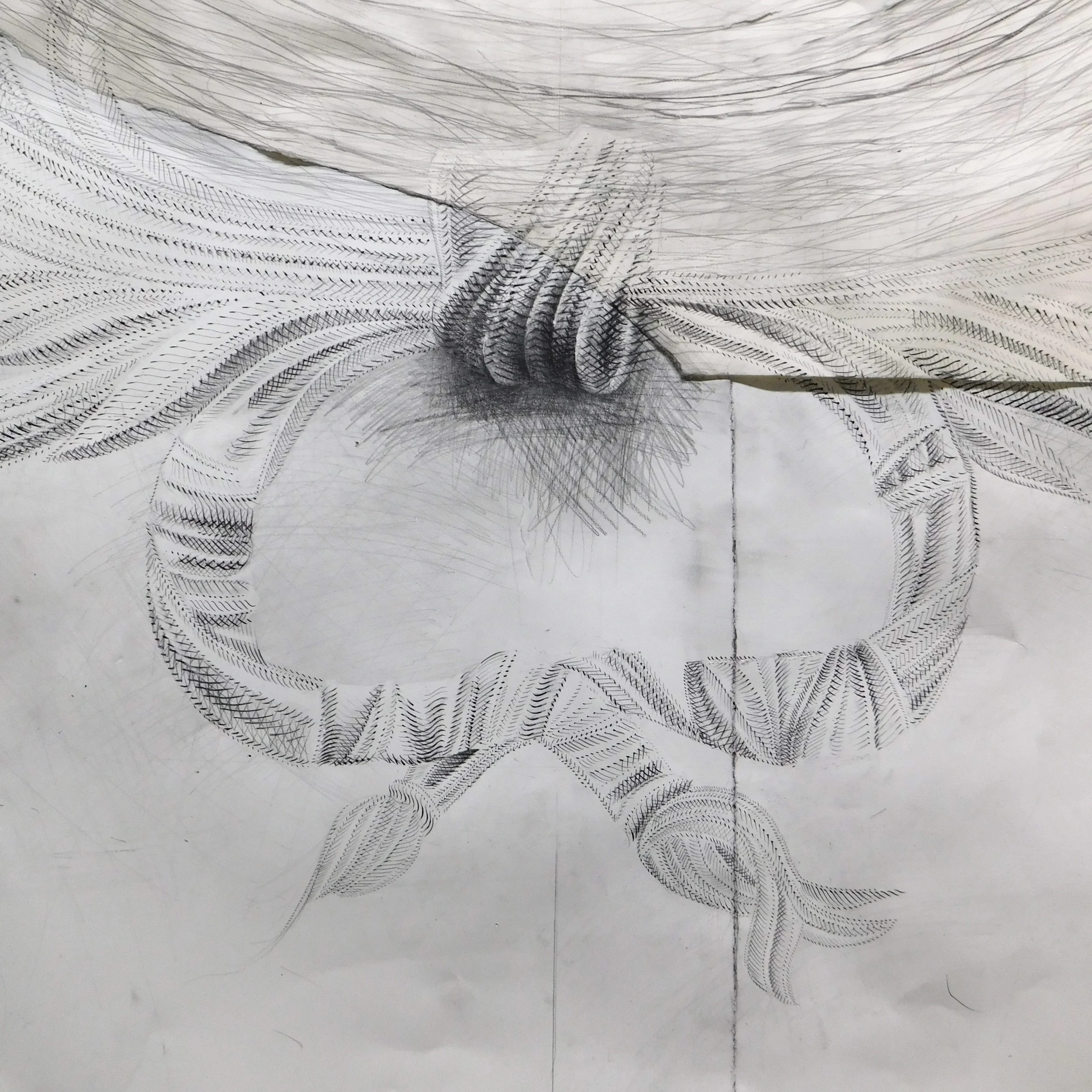 (Untitled) March 23, Panel 2 Detail 