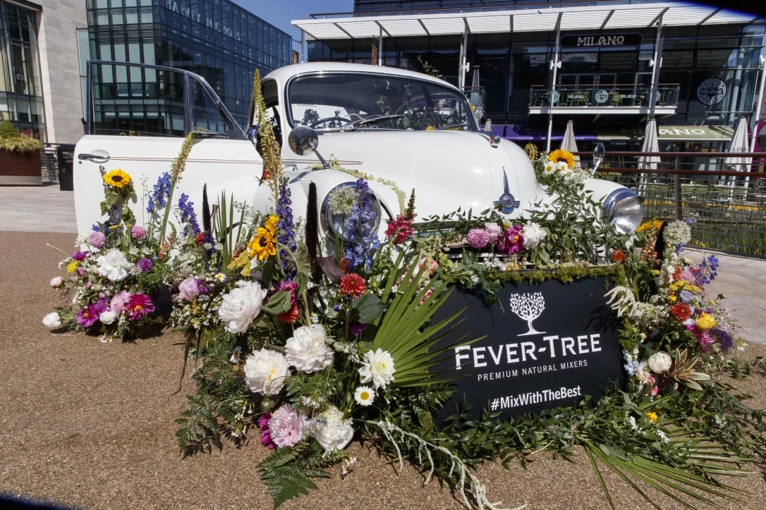 Fever Tree Flower Car for taste of Dublin