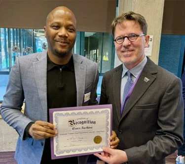  Congratulations to Azeez for receiving the second-place award at the 2026 Research Day! 