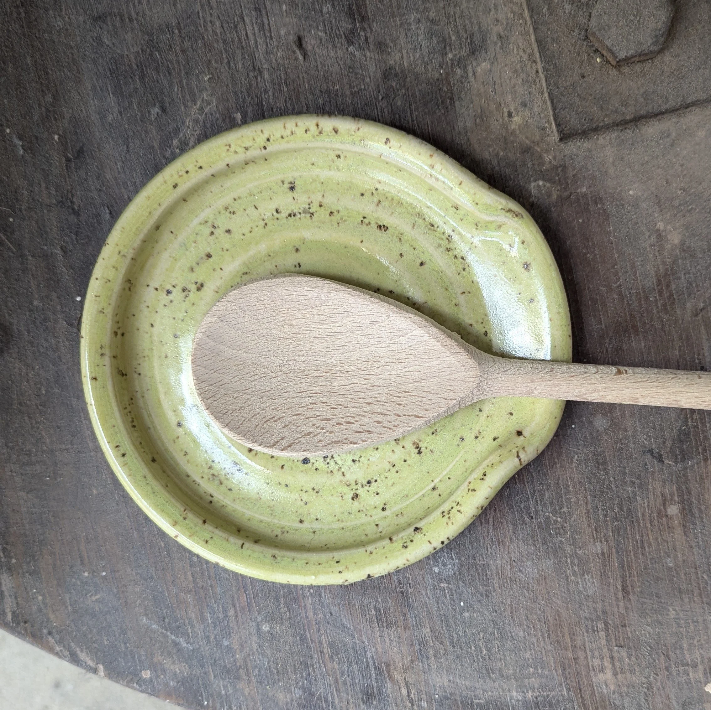 Pottery Spoon Holder