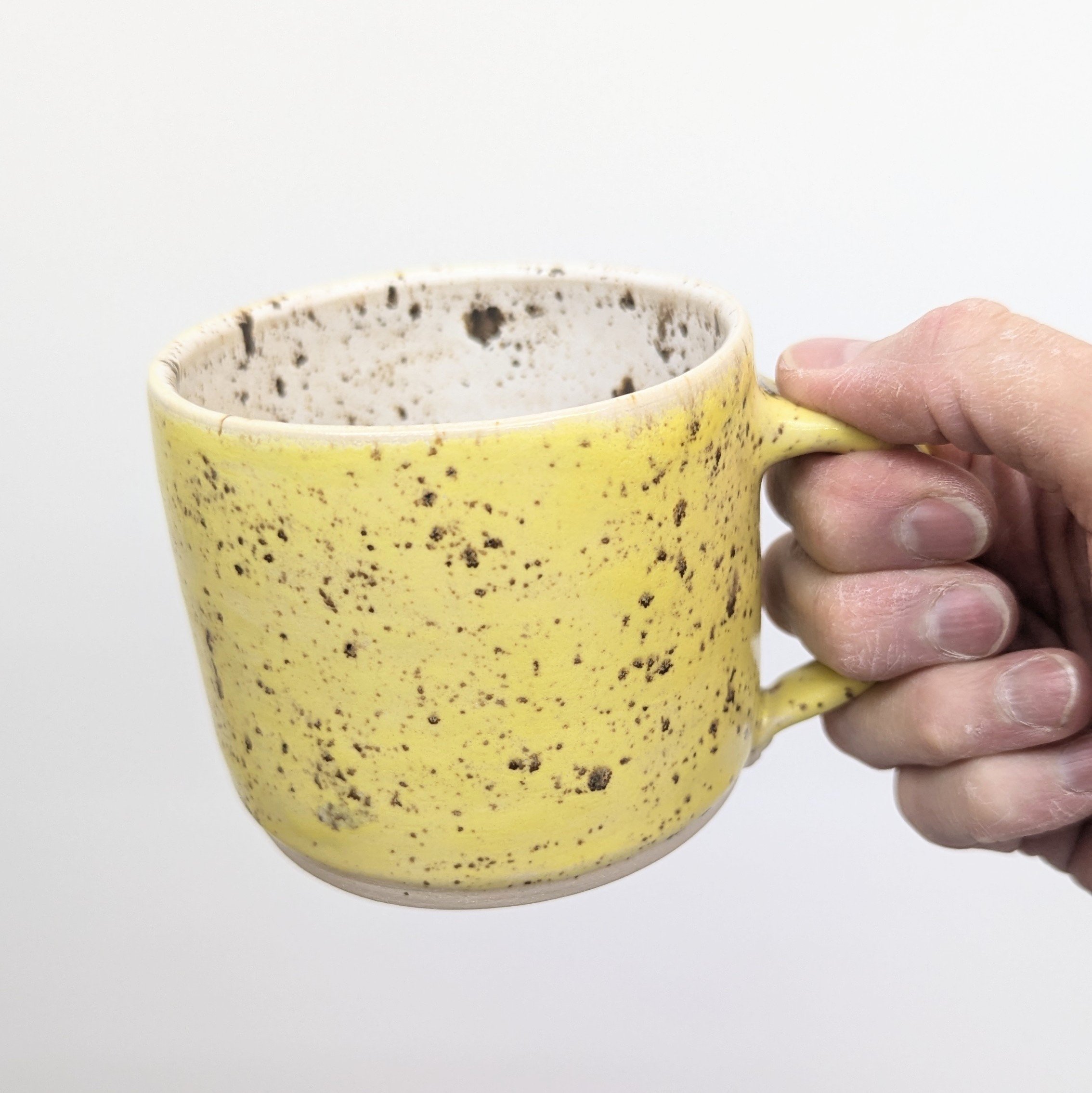 Yellow Handmade Mug
