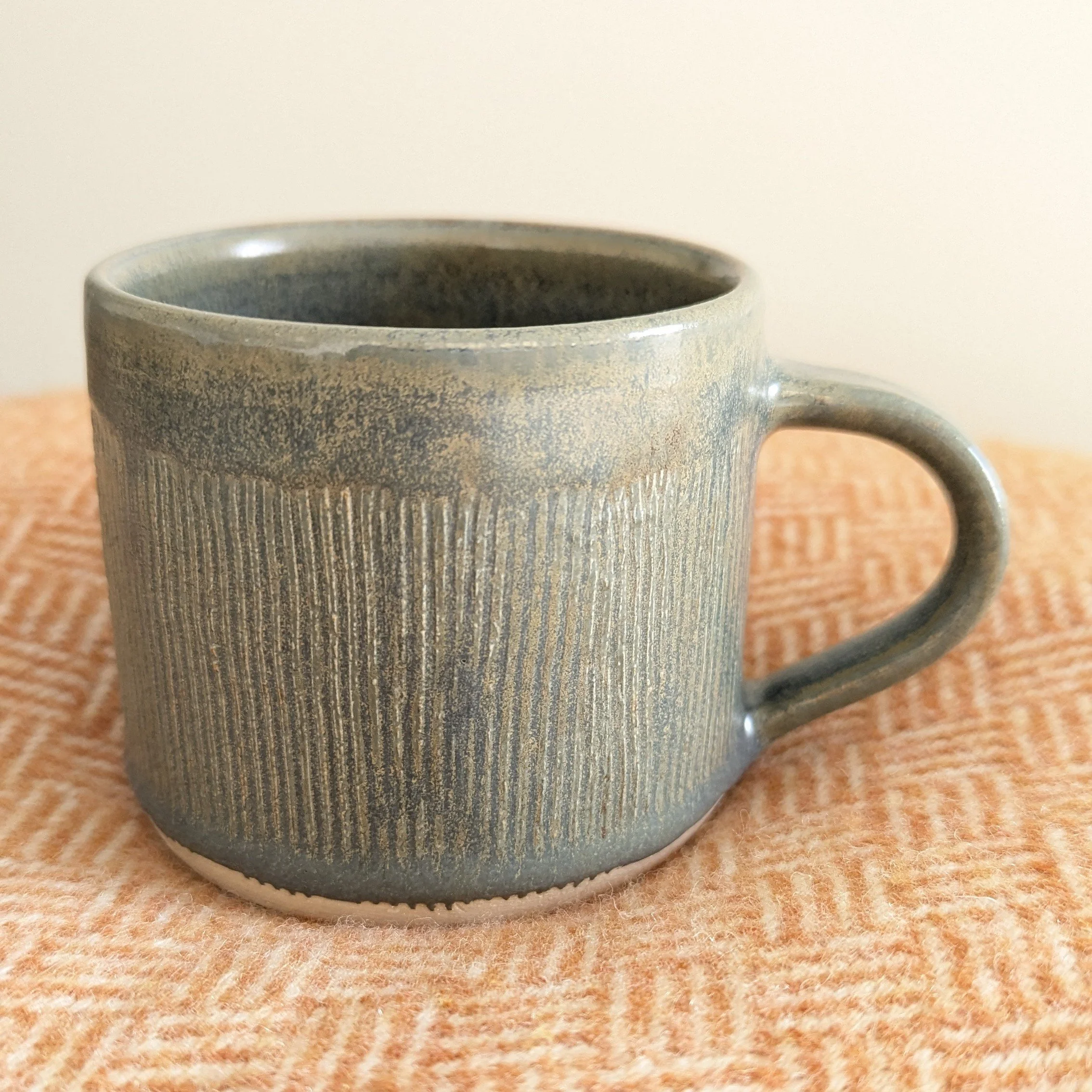 Pottery Mug Fern Green