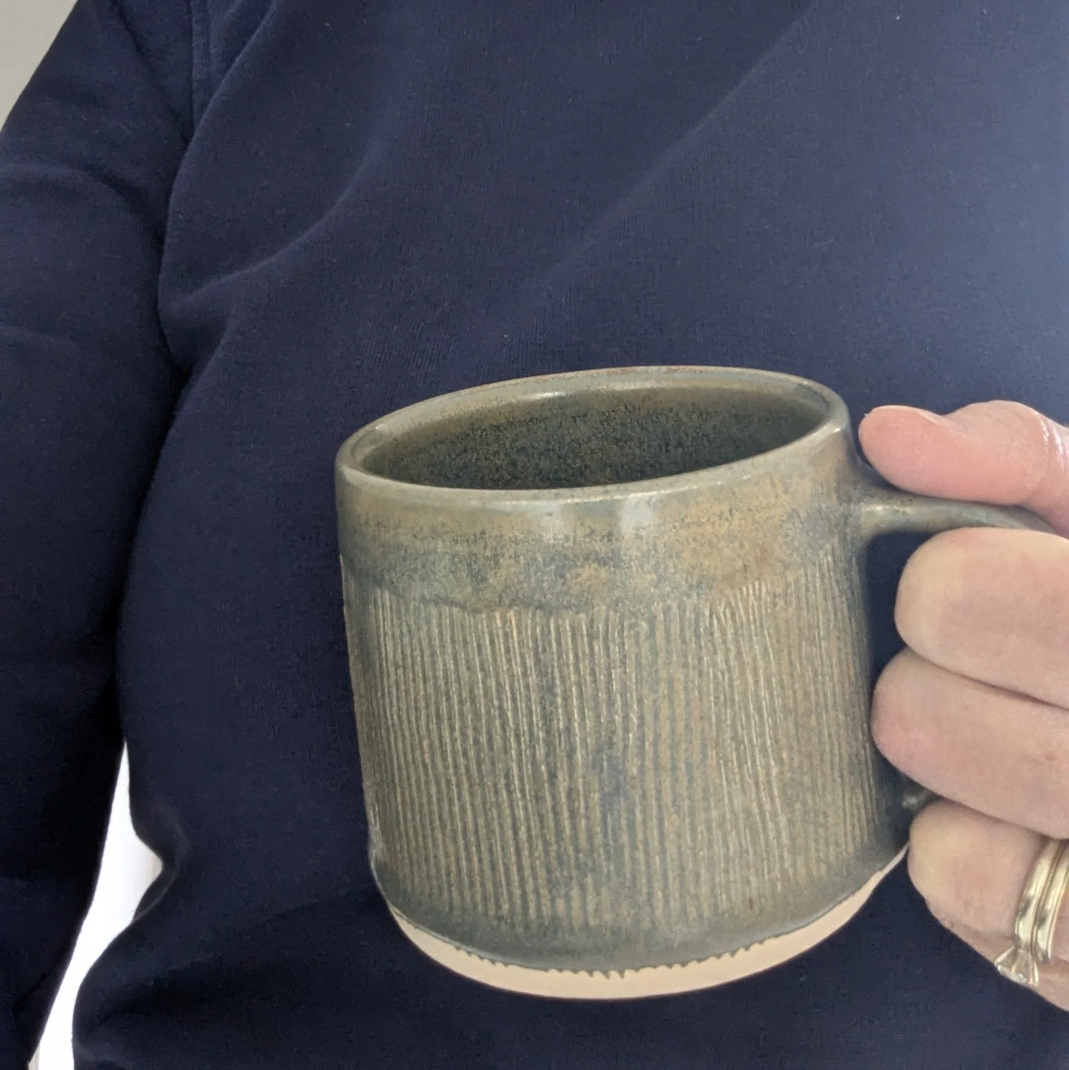 Canister Mug ;handmade