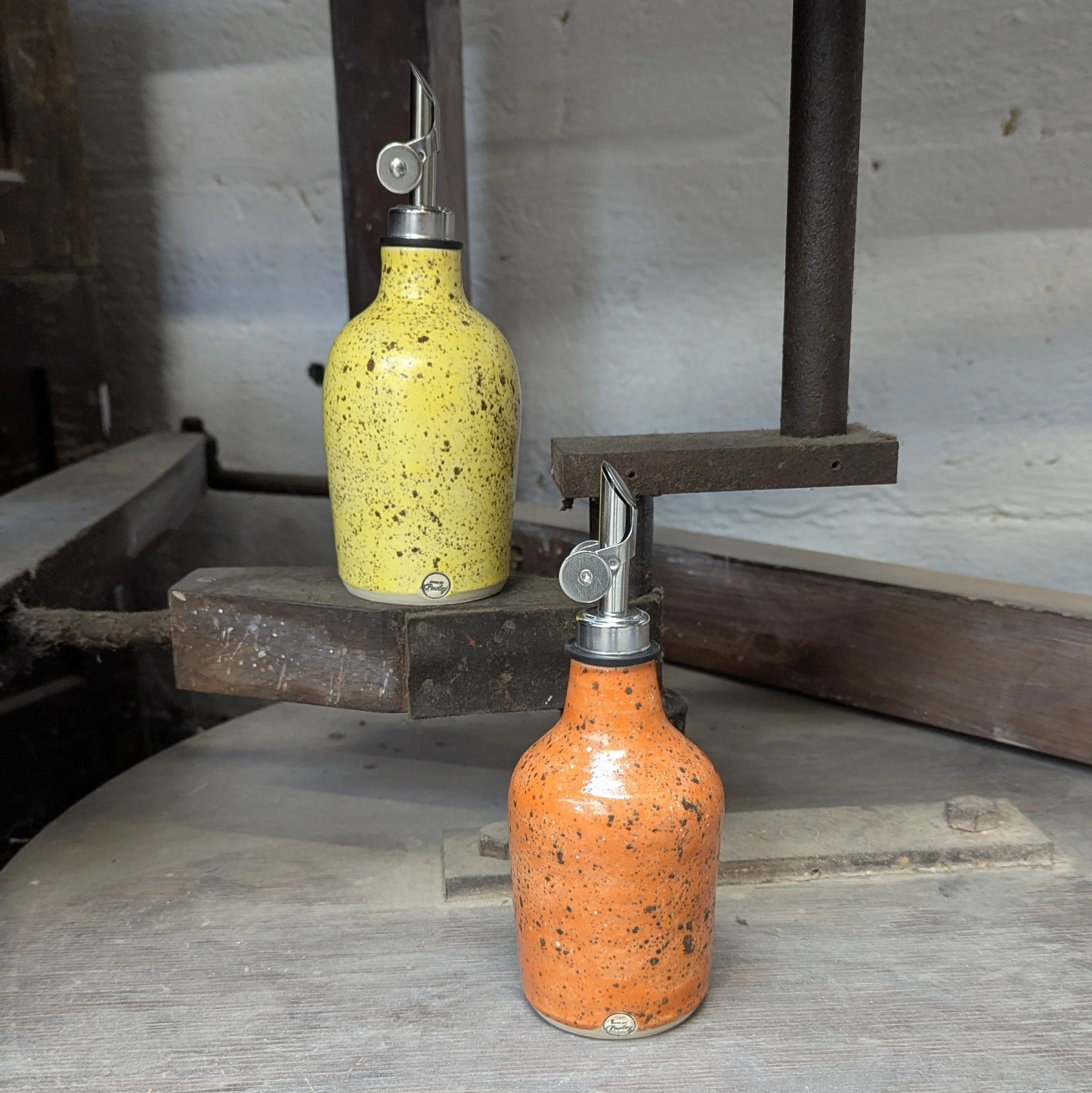 Orange Oil Cruet Handmade