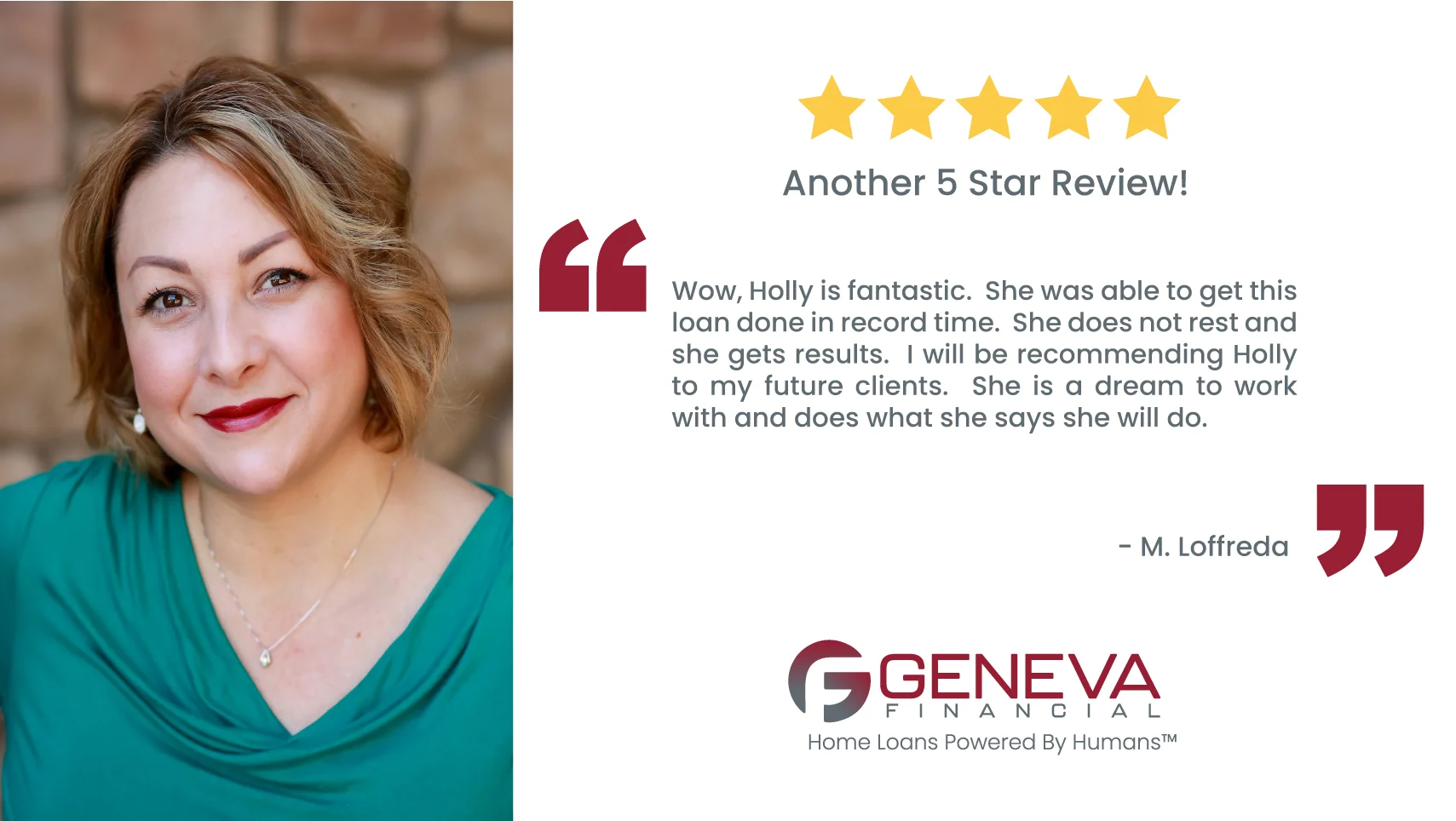 Holly Sanders Branch Manager and Loan Originator serving the states of Arizona and California
