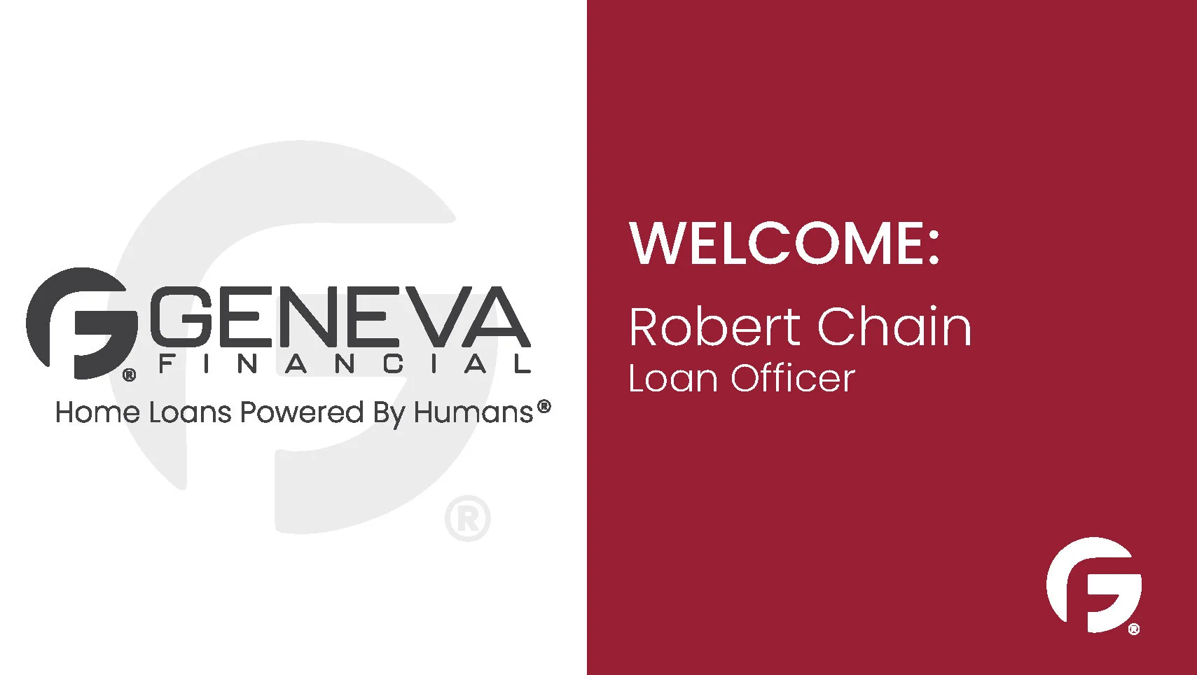 Robert Chain, Loan Officer, Connecticut