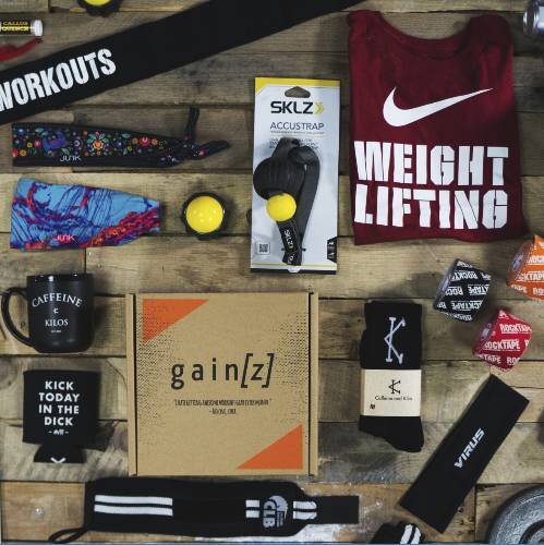 Gainz Box- Fitness Gear Subscription